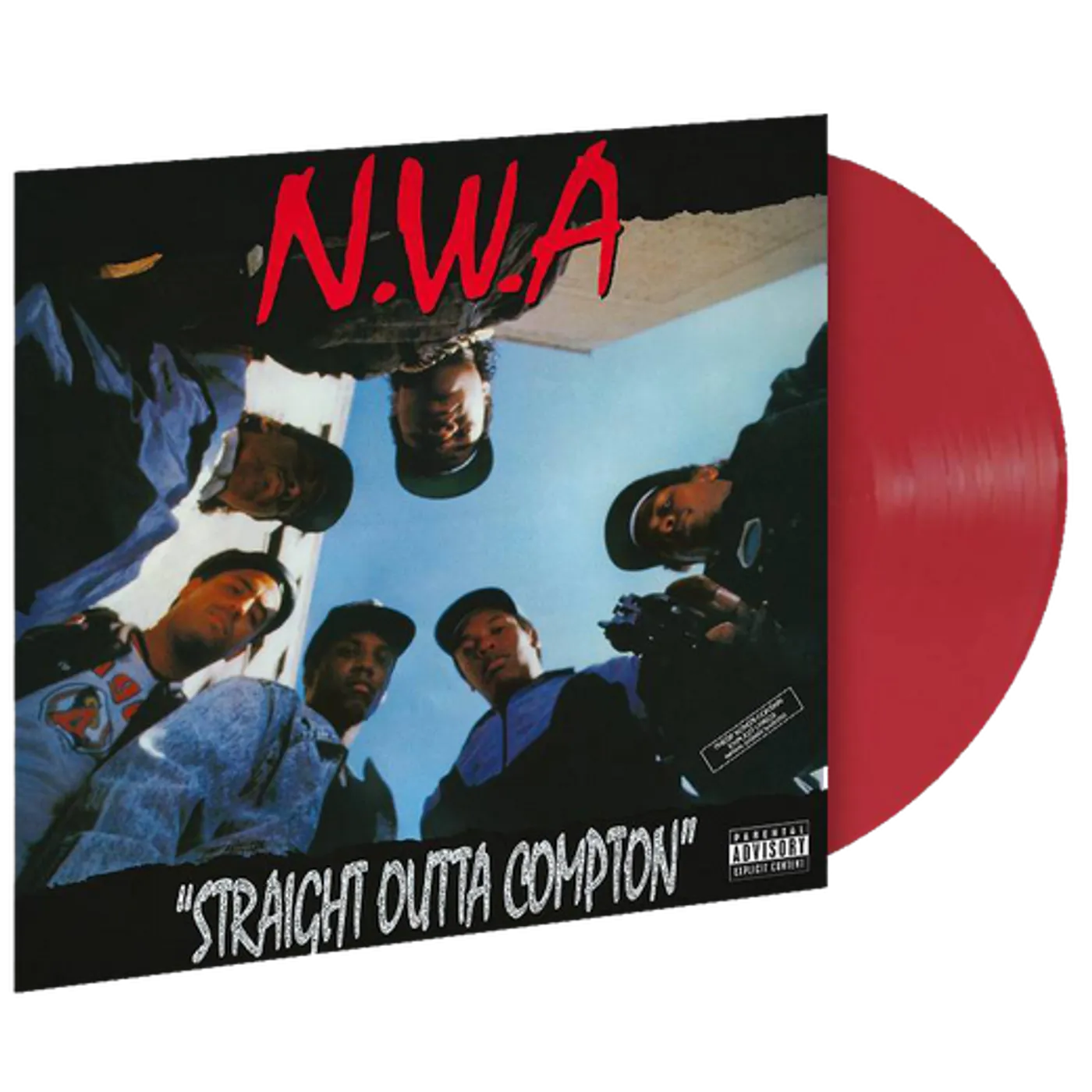 N.W.A. Straight Outta Compton Red LP (Vinyl)