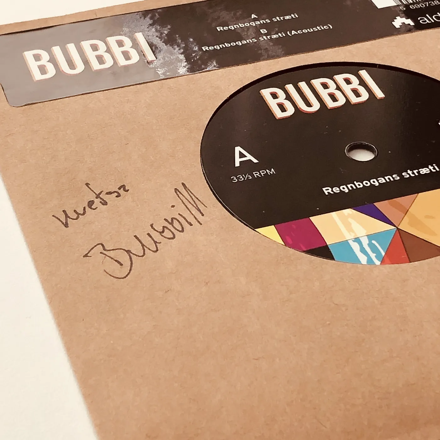Bubbi Morthens Bubbi - Regnbogans stræti (7")
