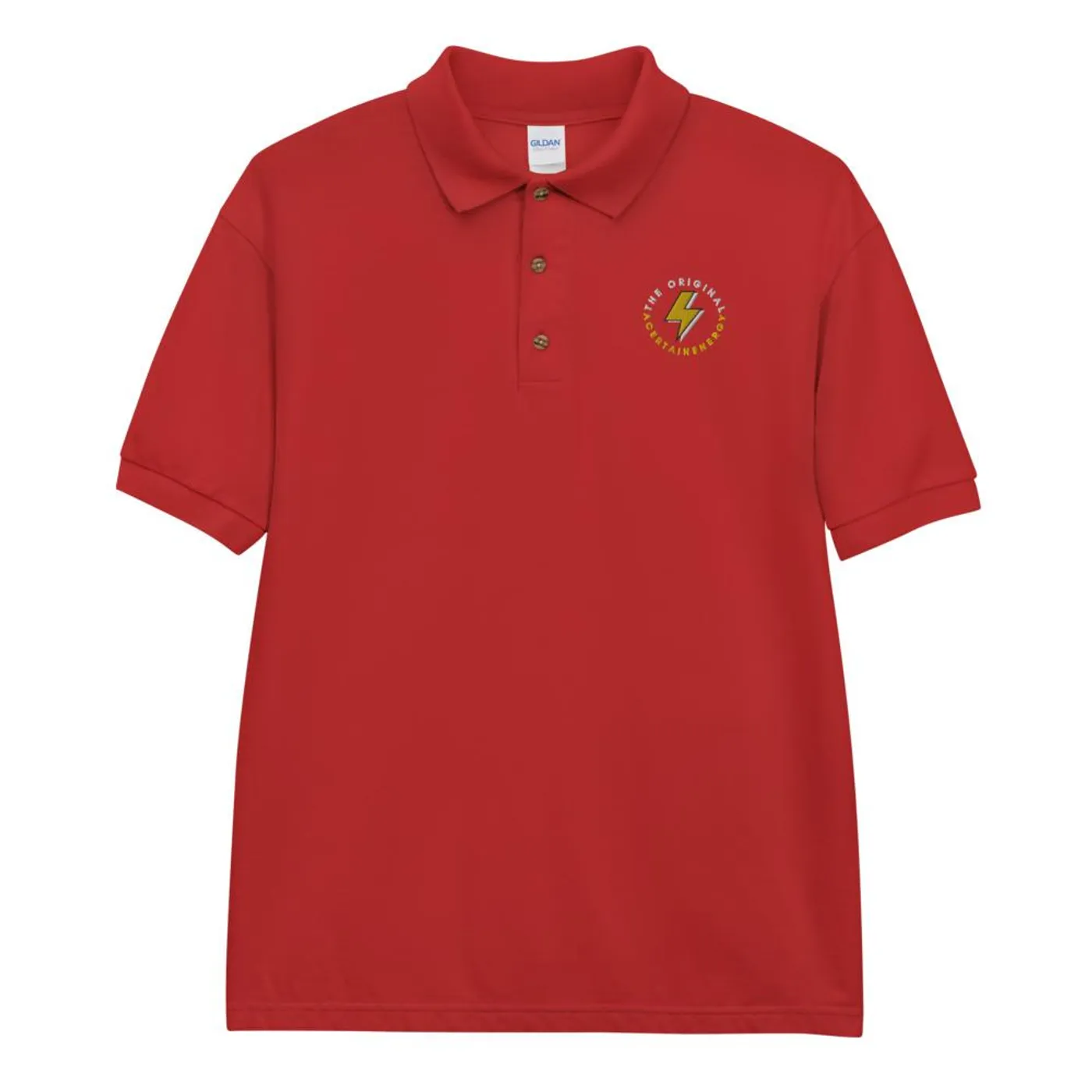 A Certain Energy 'The Original' Embroidered Polo Shirt