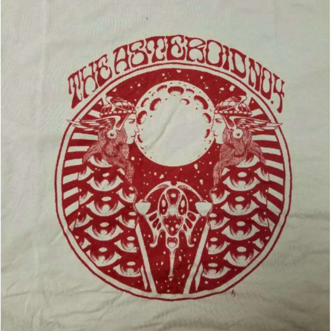 The Asteroid No.4 A4 Creme w/ Red T-shirt & Download