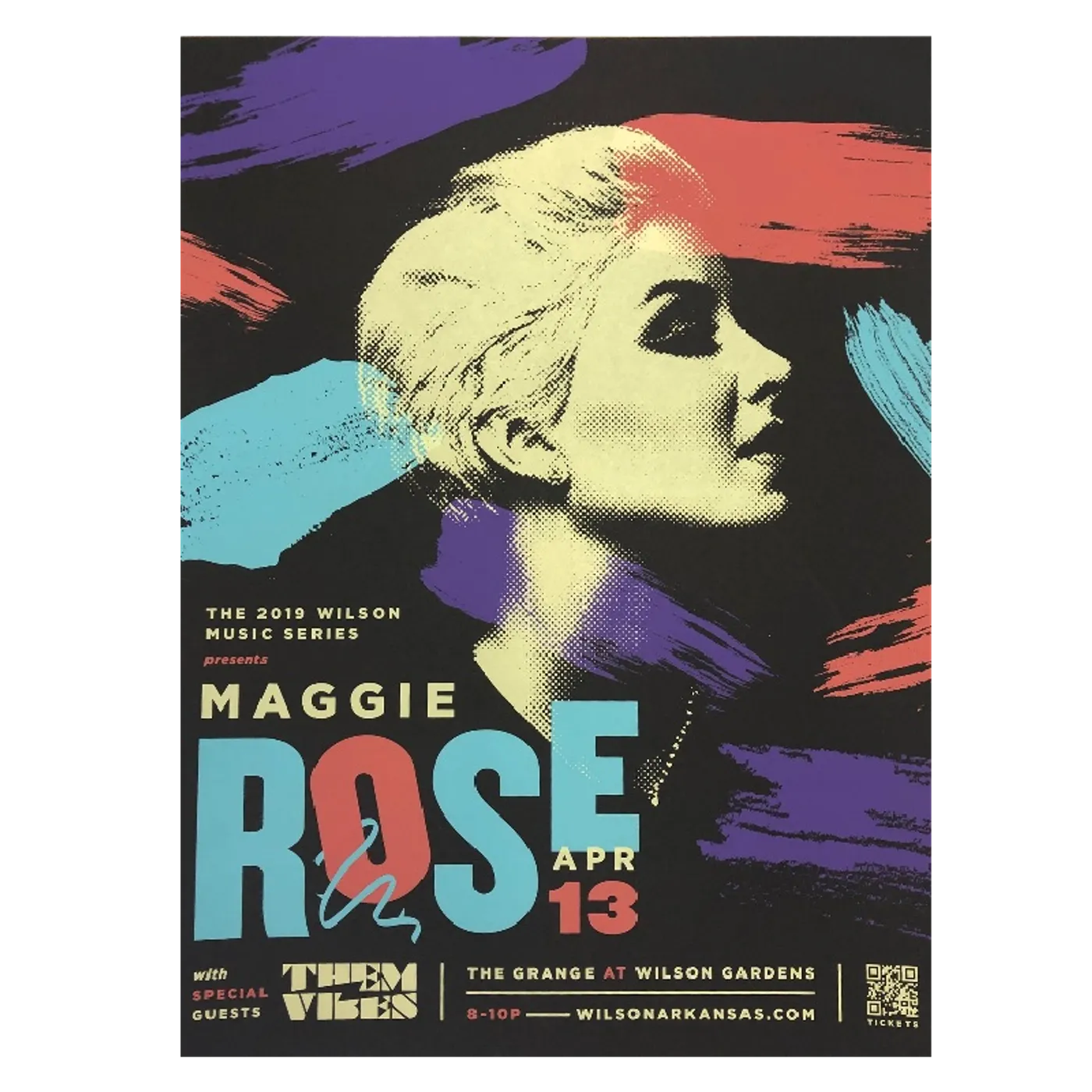 Maggie Rose 2019 WILSON MUSIC SERIES POSTER