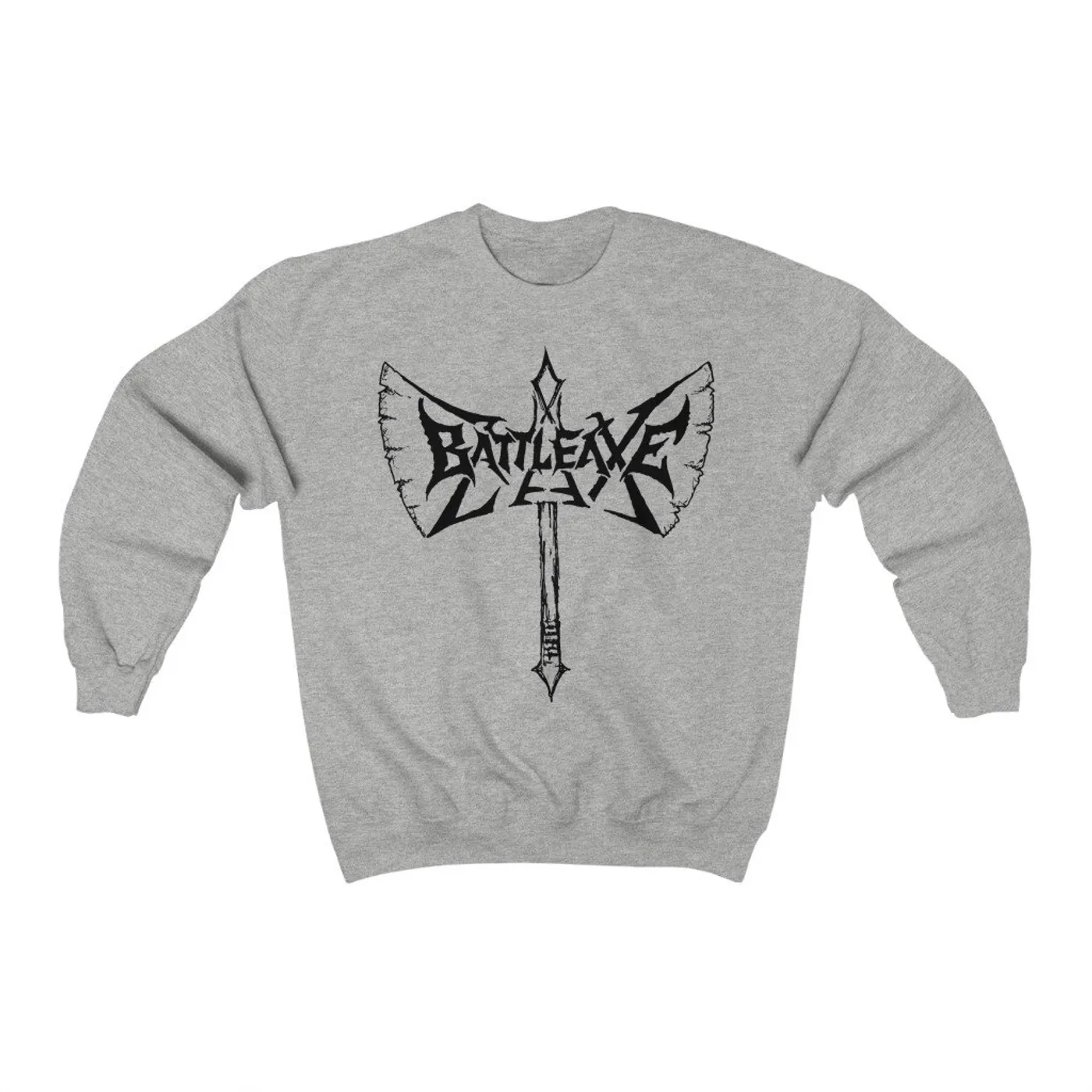 Newlywed Records BATTLEAXE ZAX CREWNECK