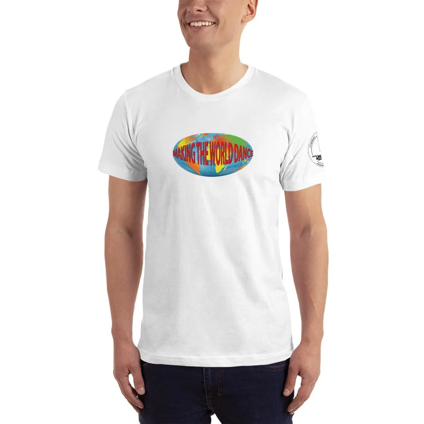 Unidisc Music Unidisc "Making the World Dance" Retro Logo T-Shirt