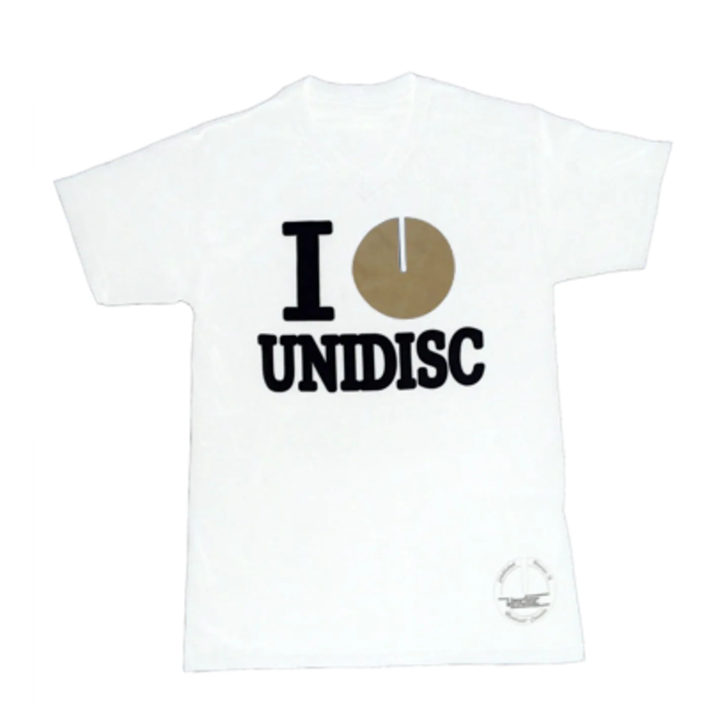 Unidisc Music I Heart Unidisc - White T-Shirt