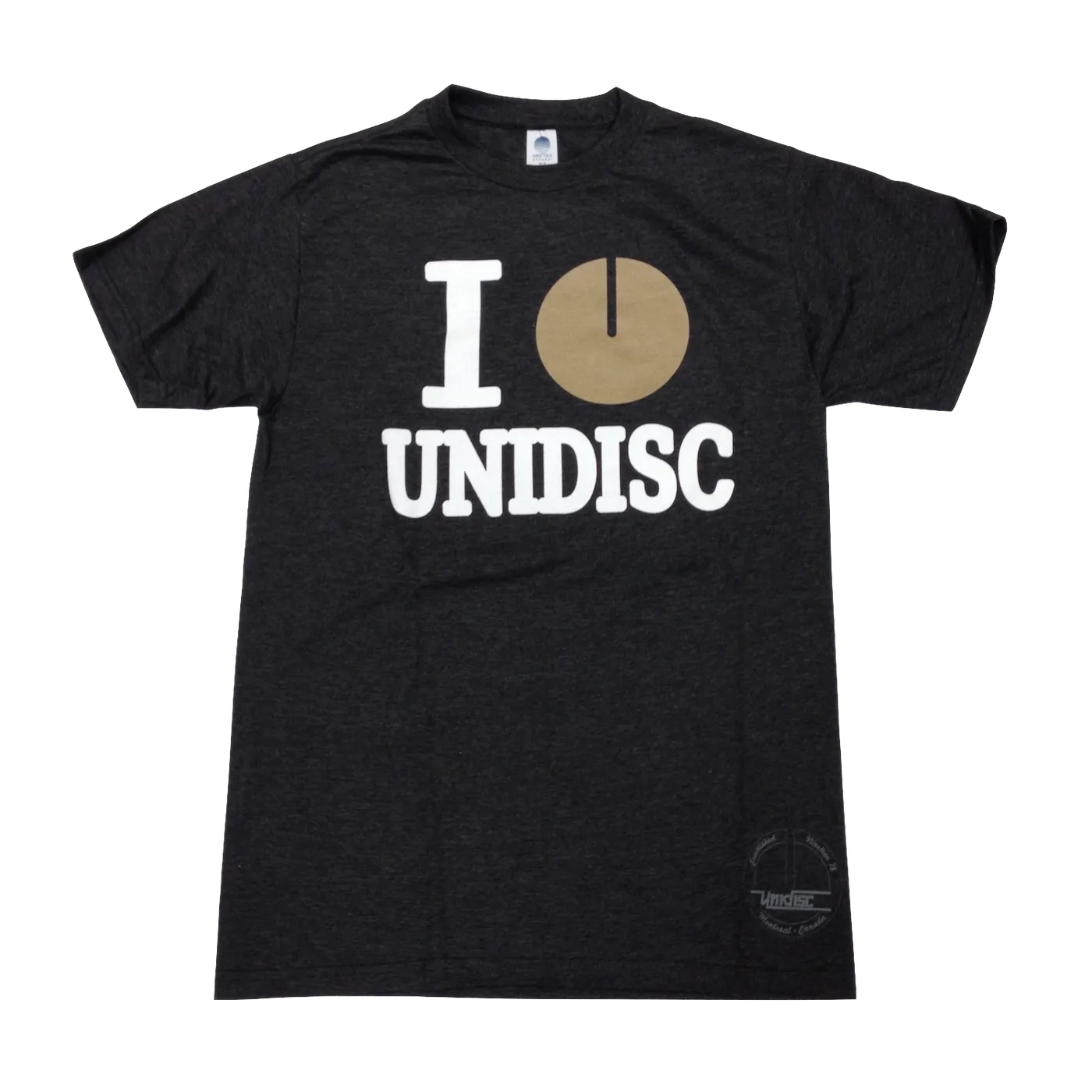 Unidisc Music I Heart Unidisc - Dark Grey T-Shirts