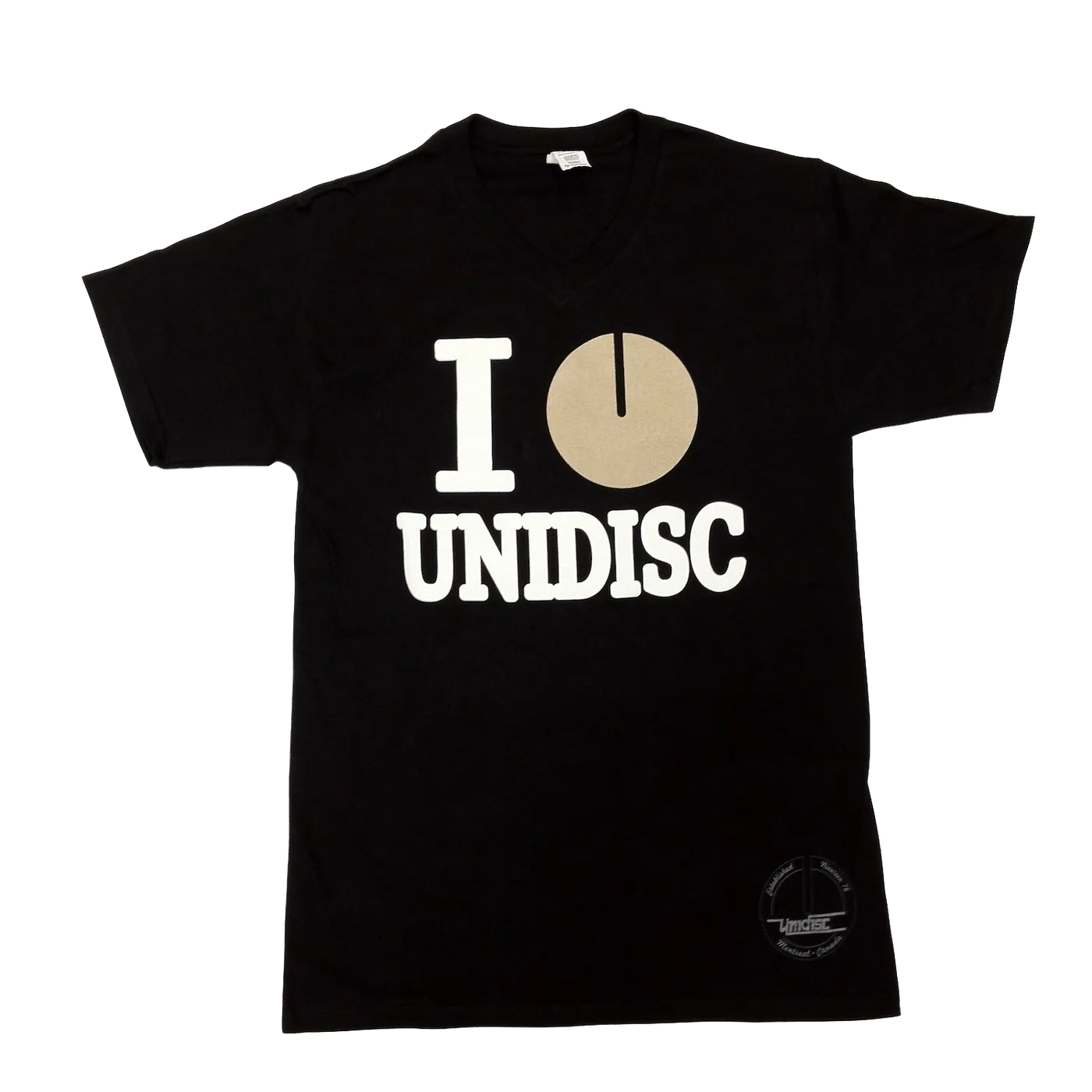 Unidisc Music I Heart Unidisc - Black T-Shirt