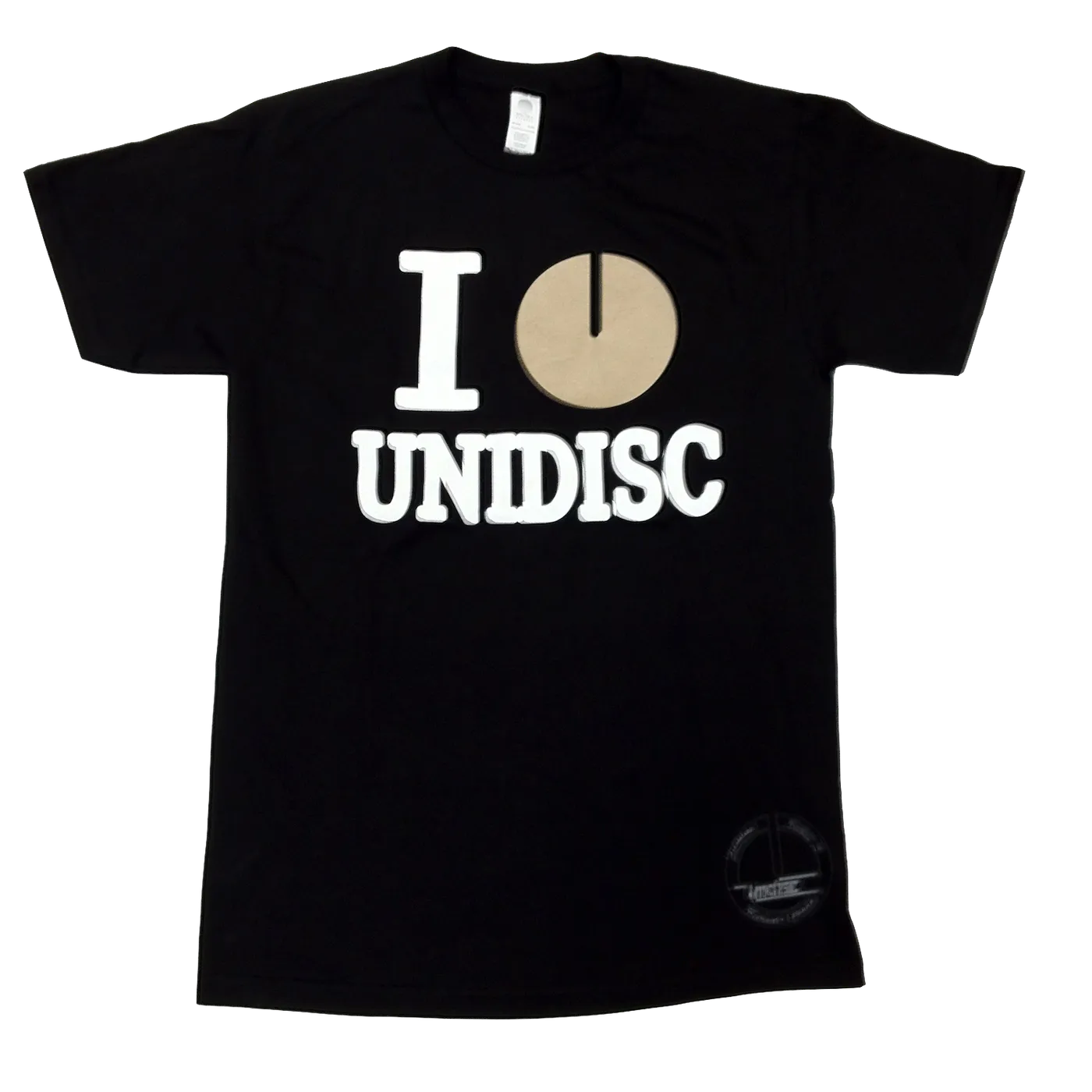 Unidisc Music I Heart Unidisc - Black T-Shirt