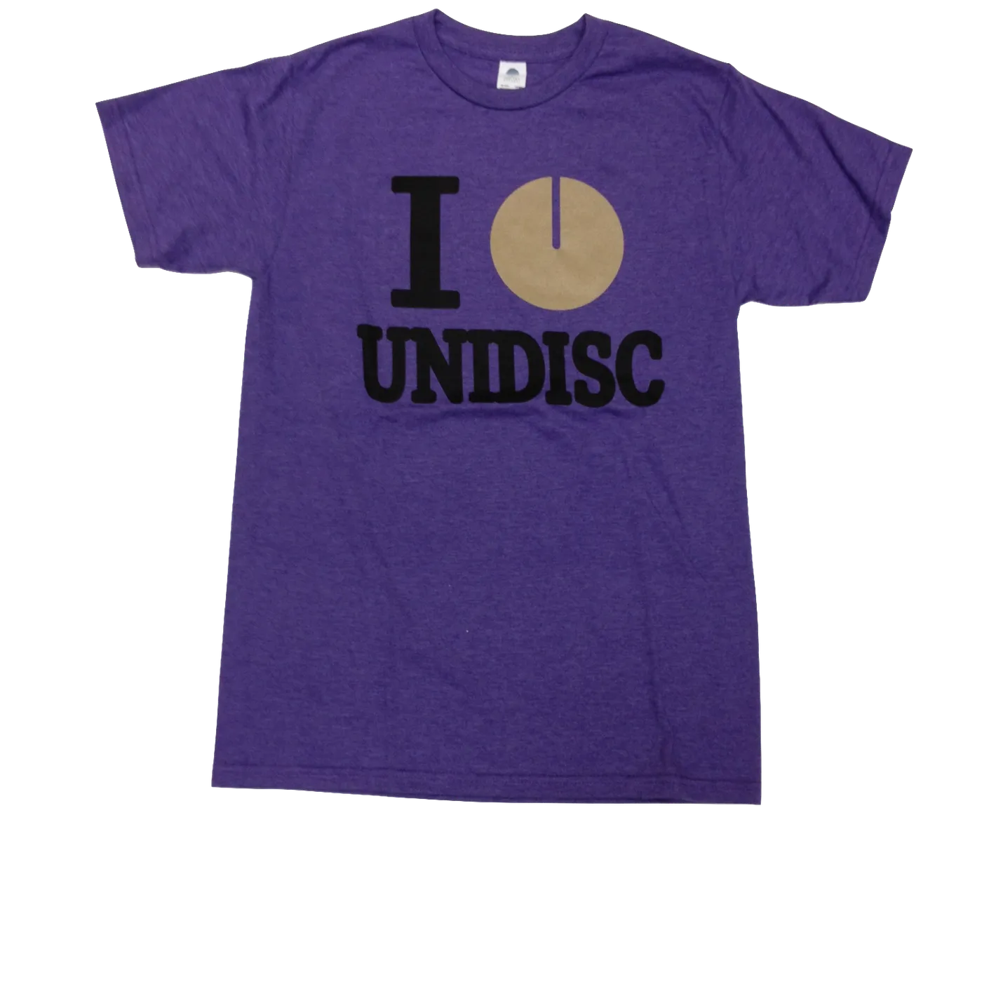 Unidisc Music I Heart Unidisc - Purple T-Shirt