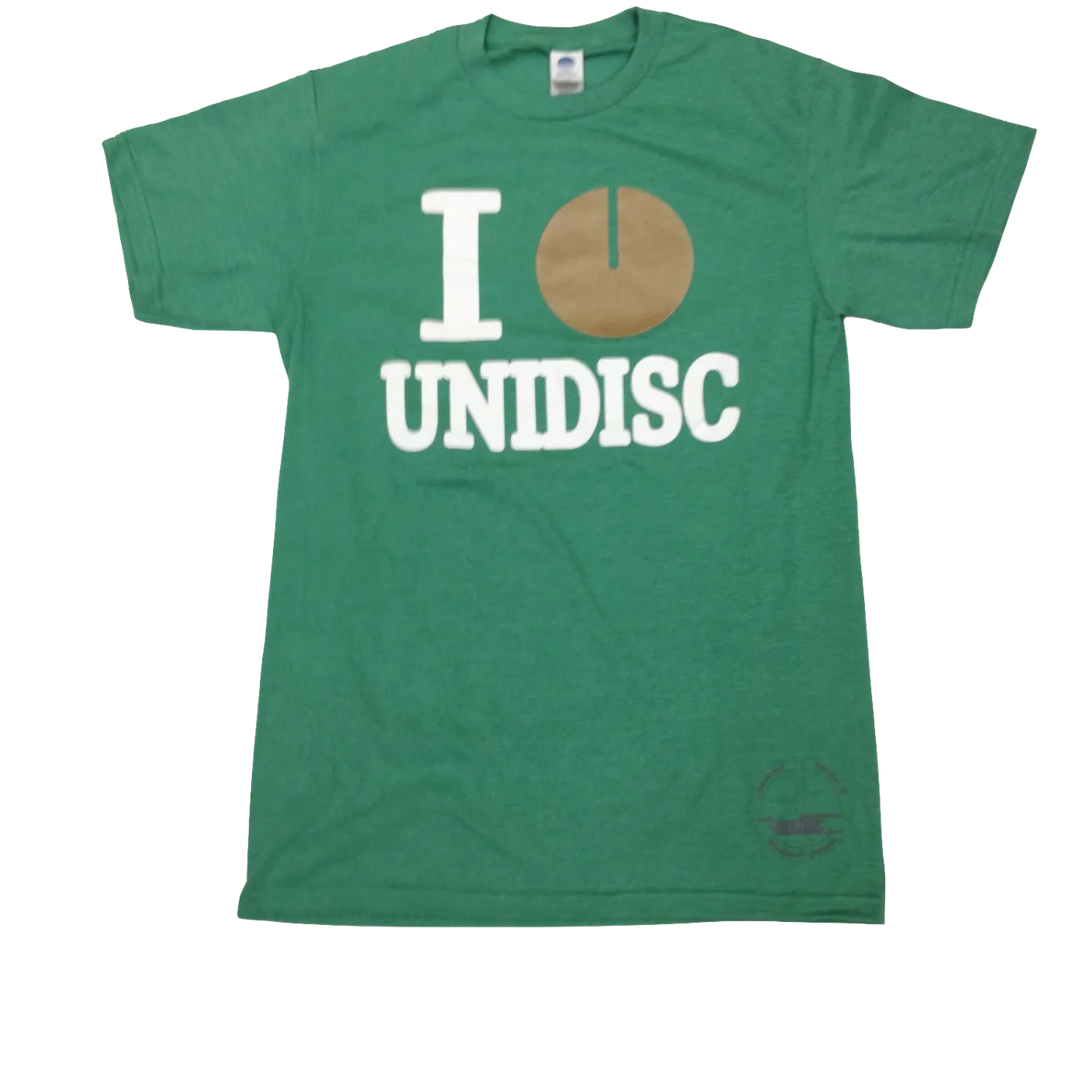 Unidisc Music I Heart Unidisc - Green T-Shirt