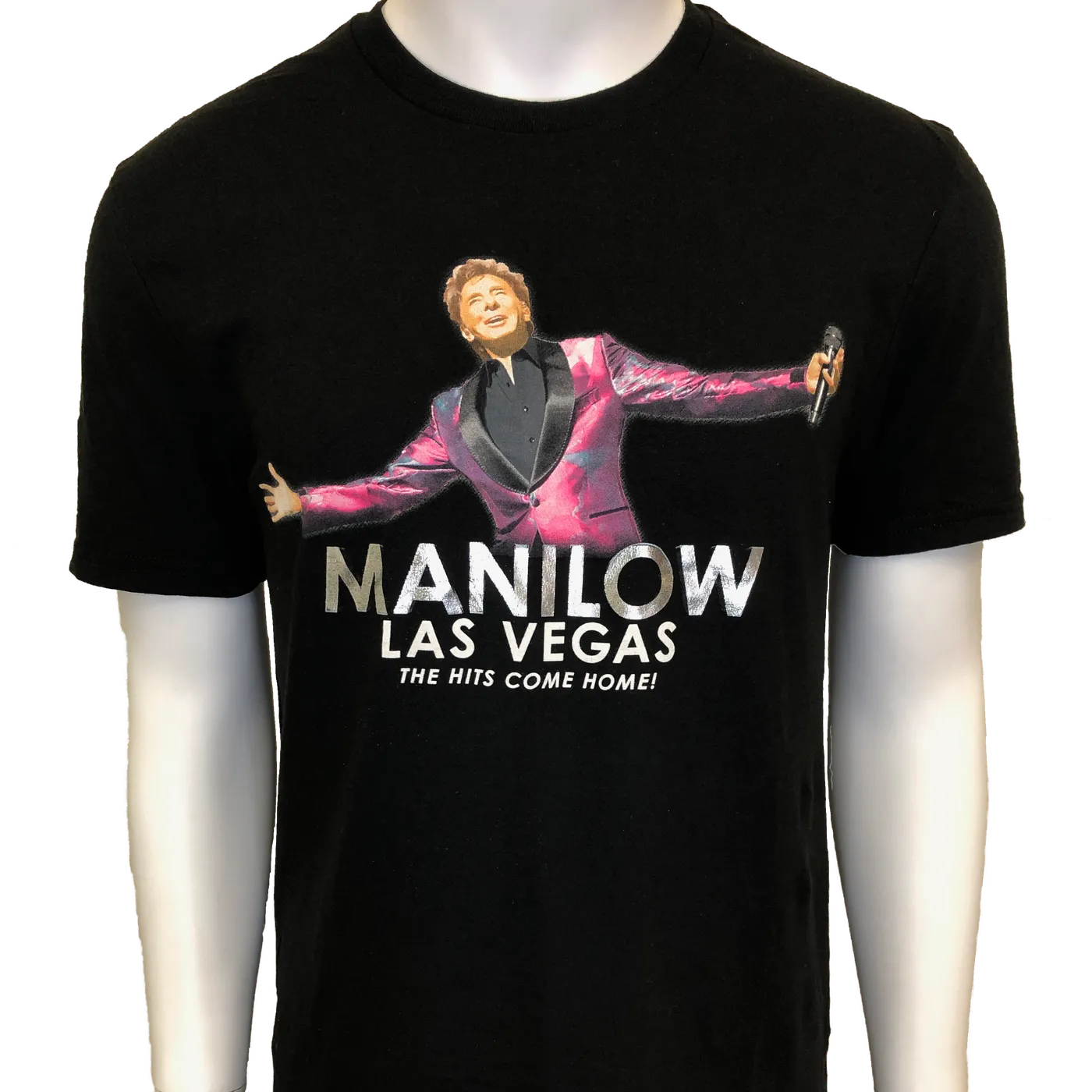 Barry Manilow MANILOW Las Vegas Foil Tee