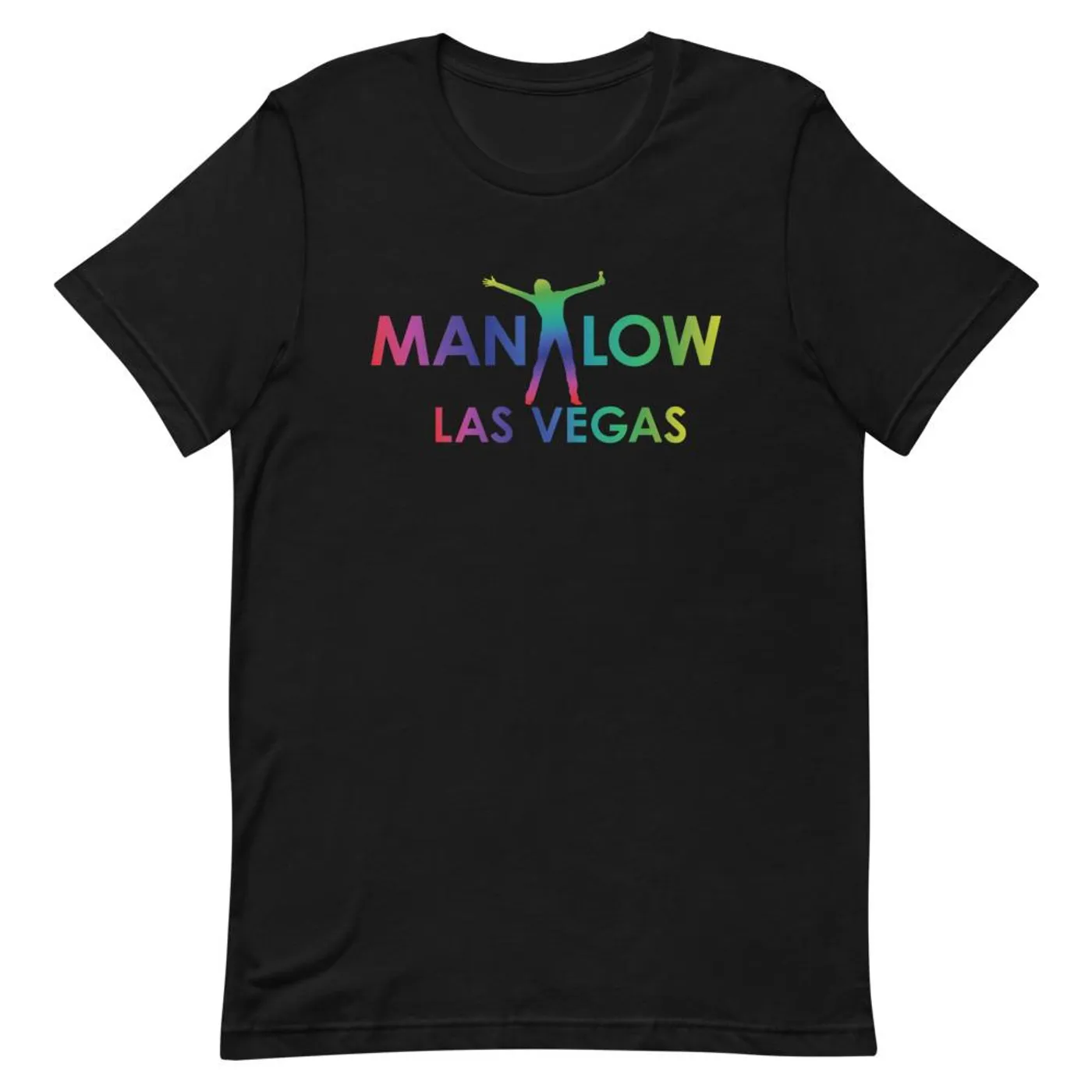Barry Manilow MANILOW Las Vegas Rainbow Tee