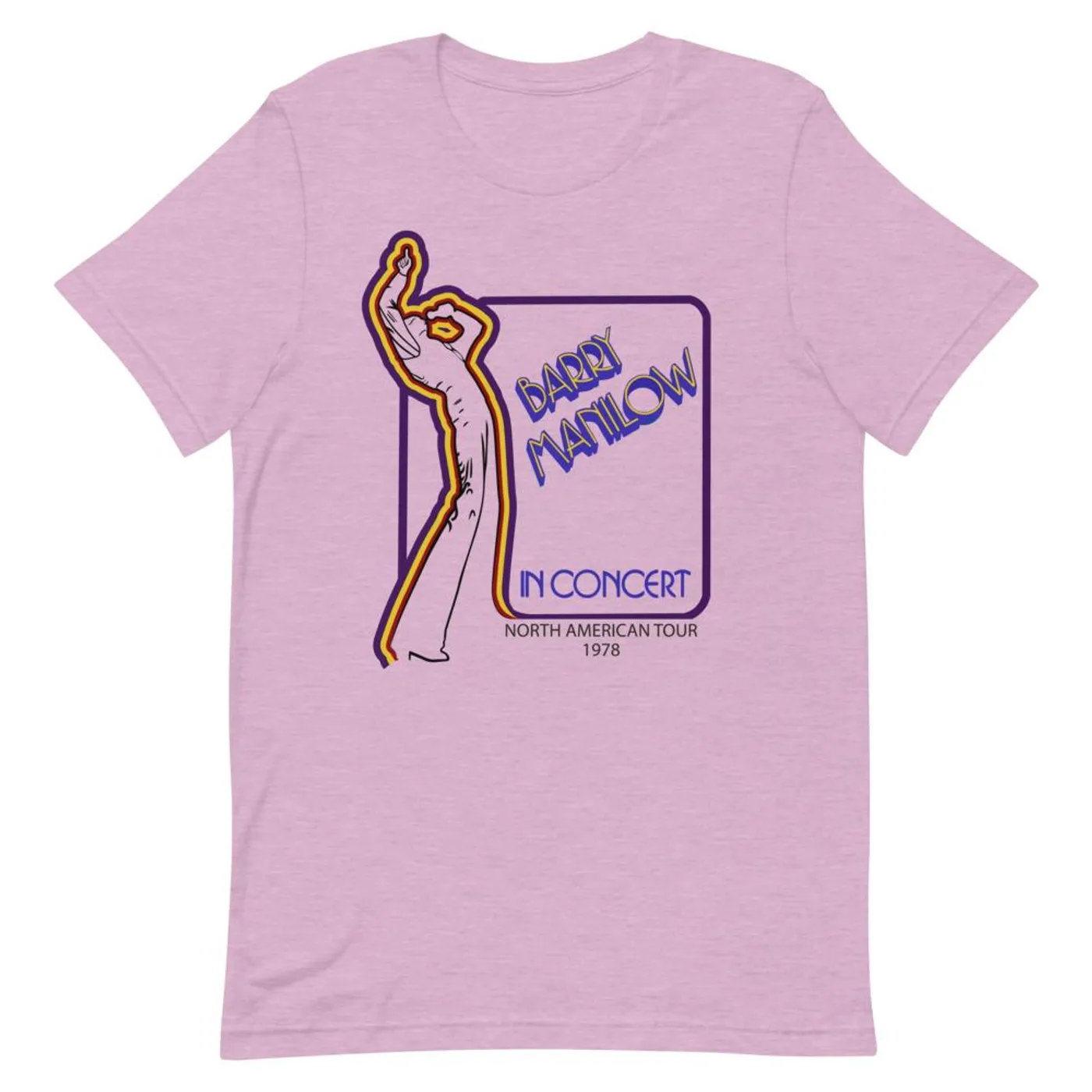Barry Manilow MANILOW 1978 North American Tour Tee