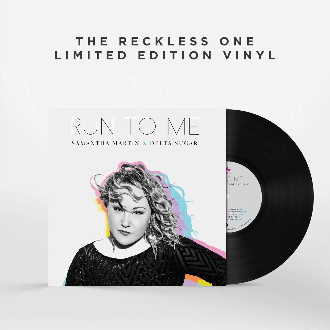 LP - Samantha Martin & Delta Sugar - Run To Me (2018) (Vinyl)