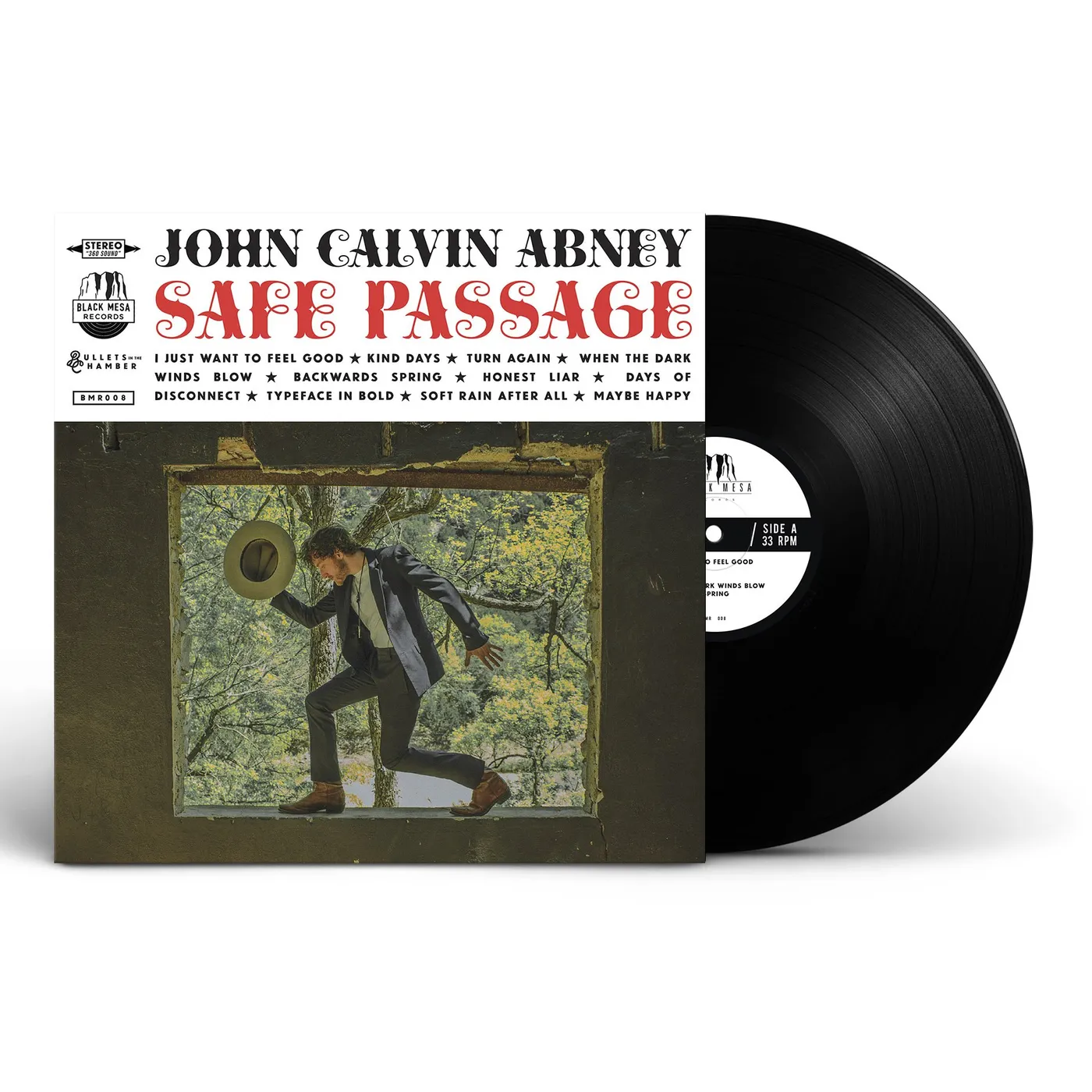 John Calvin Abney Safe Passage 12"LP (Black vinyl)