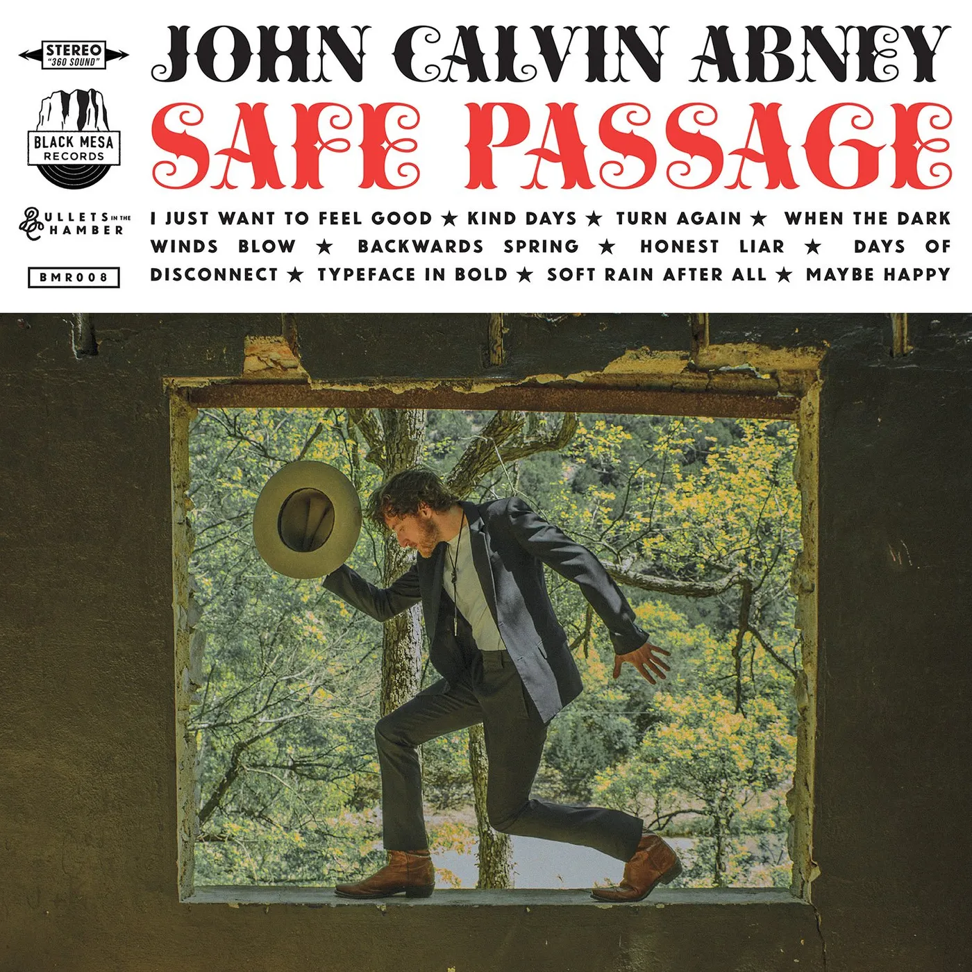 John Calvin Abney Safe Passage 12"LP (Black vinyl)