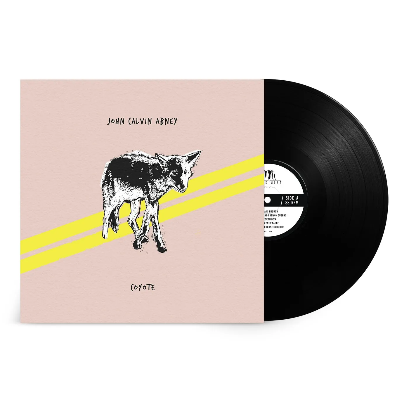 John Calvin Abney Coyote 12"LP (Black vinyl) (Blemished)