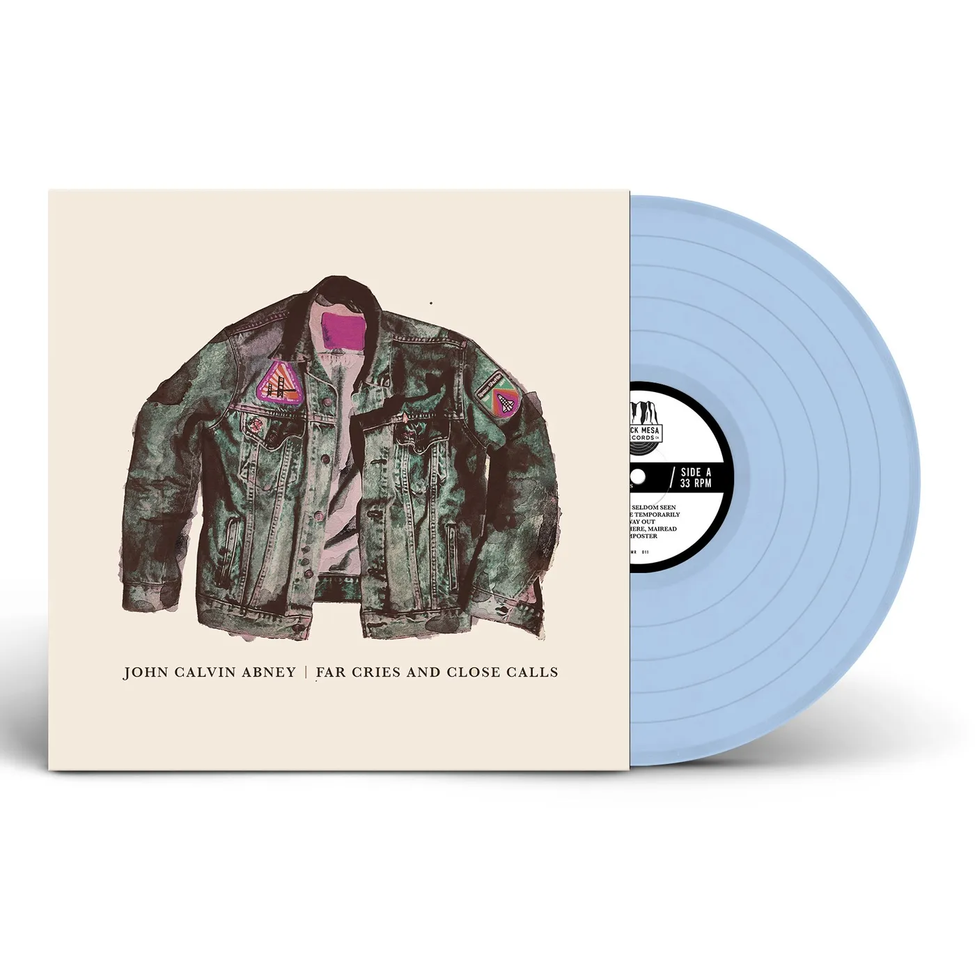 John Calvin Abney Far Cries and Close Calls 12"LP (Baby Blue vinyl)