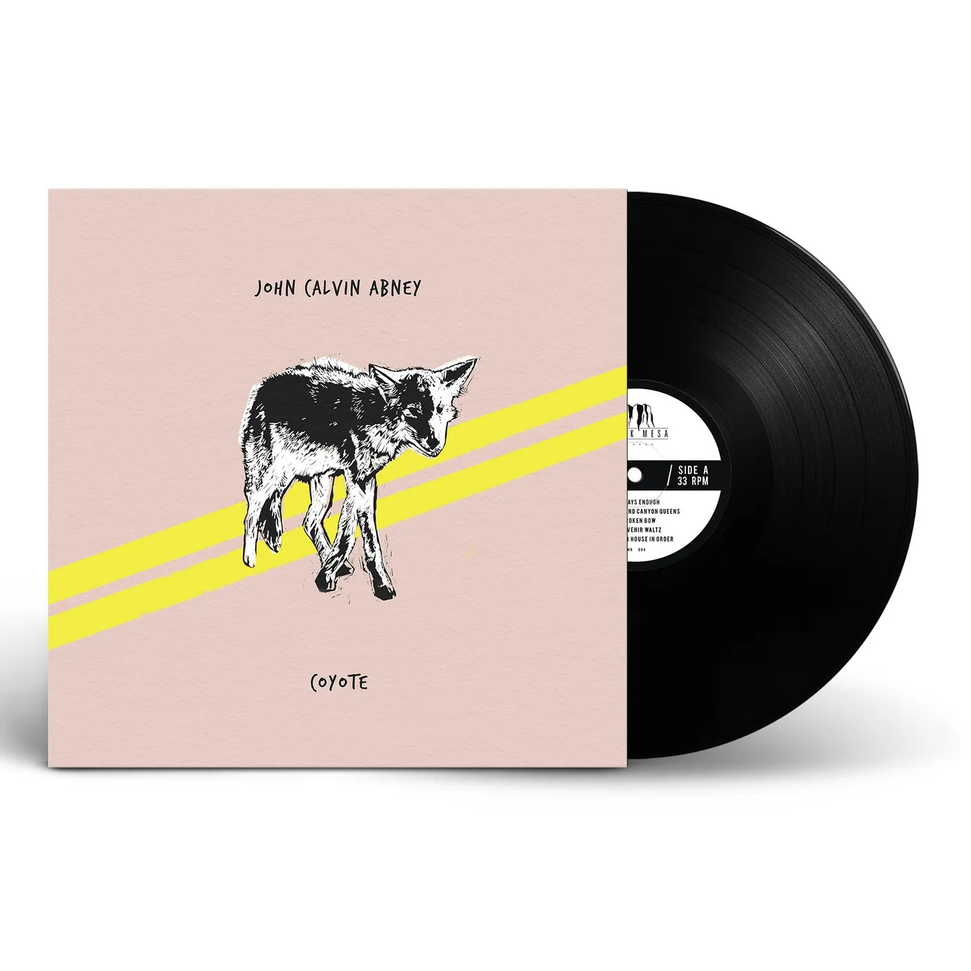 John Calvin Abney Coyote 12"LP (Black vinyl)