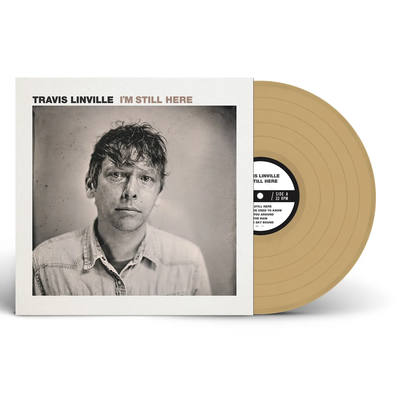 Travis Linville I'm Still Here 12"LP (Gold vinyl)