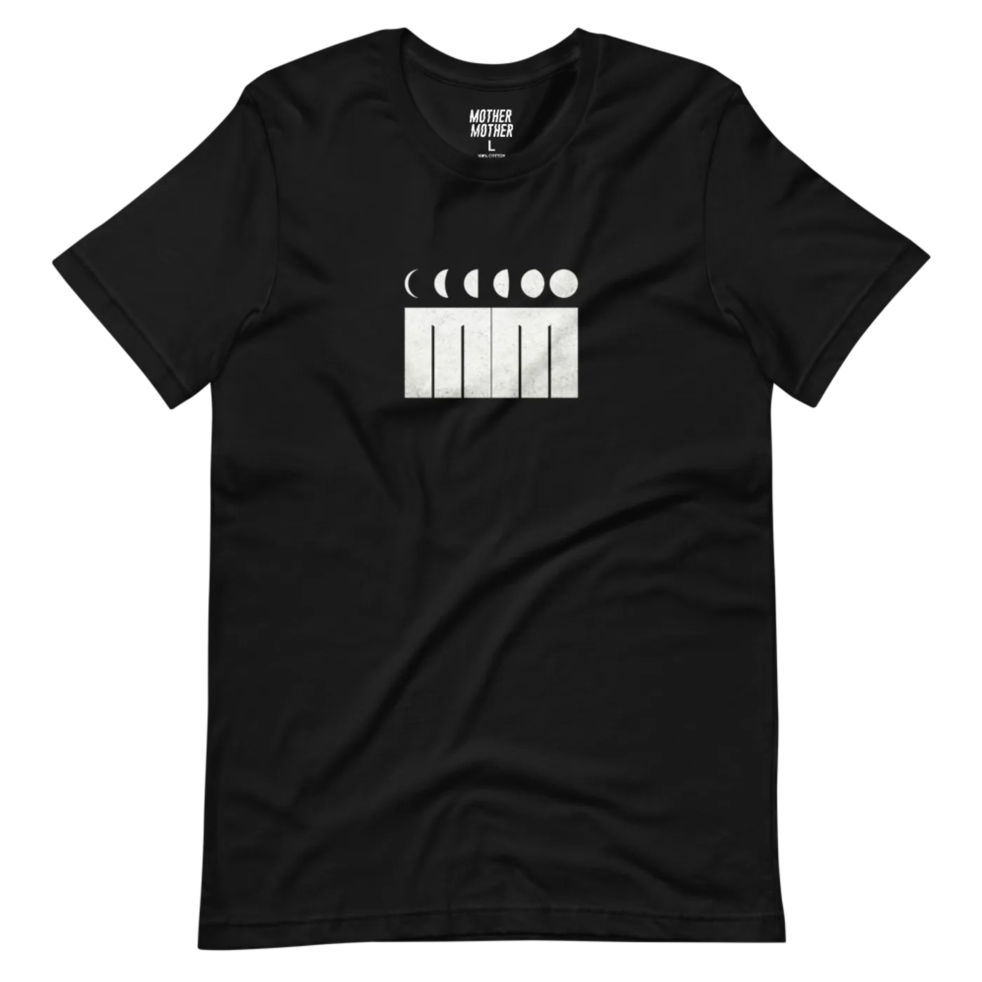 Mother Mother Moon Phase Tee - Black