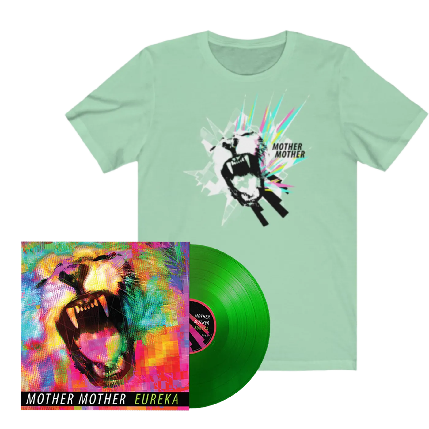 Mother Mother Eureka Vinyl + Tee Bundle