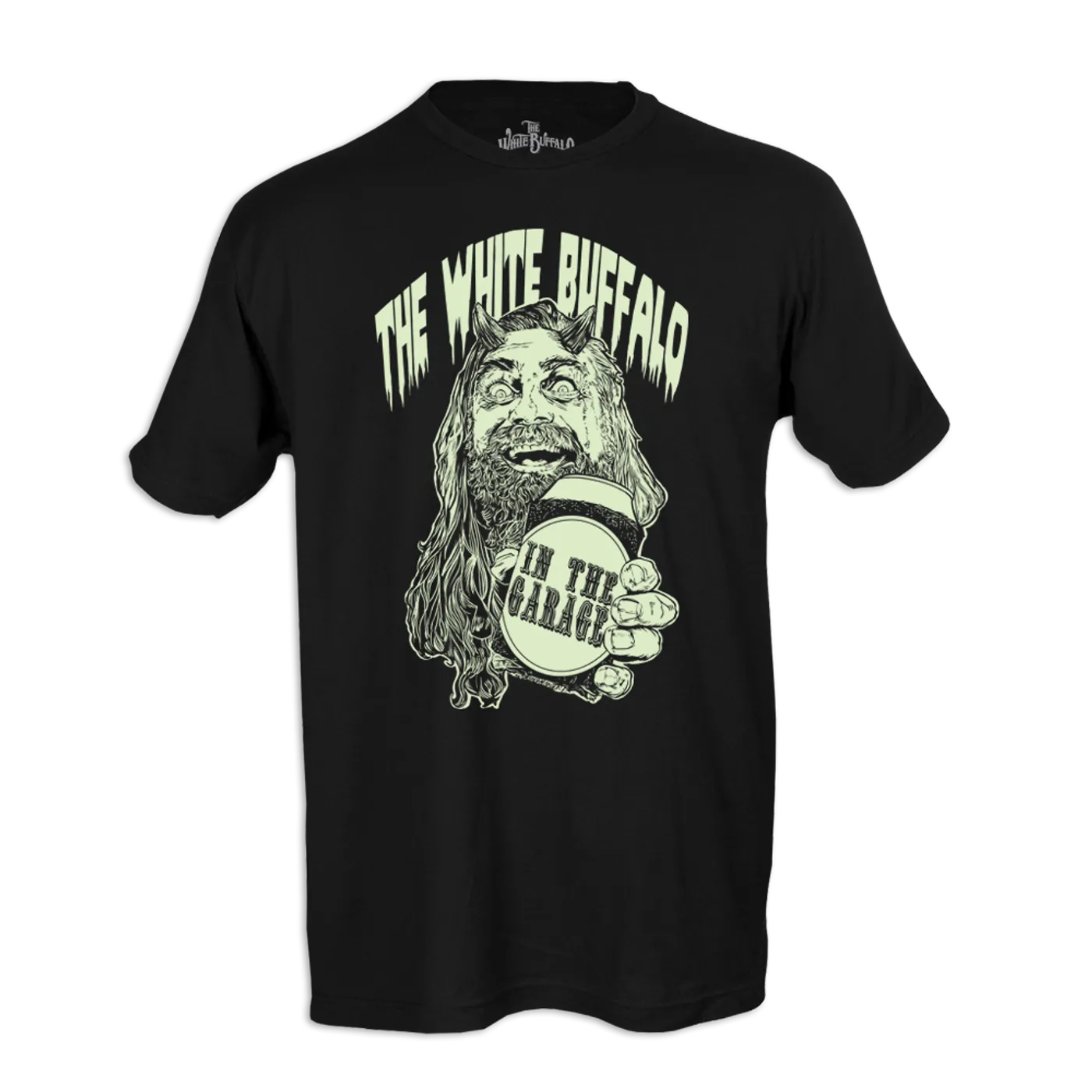 The White Buffalo Ghoul in the Dark Black T-Shirt