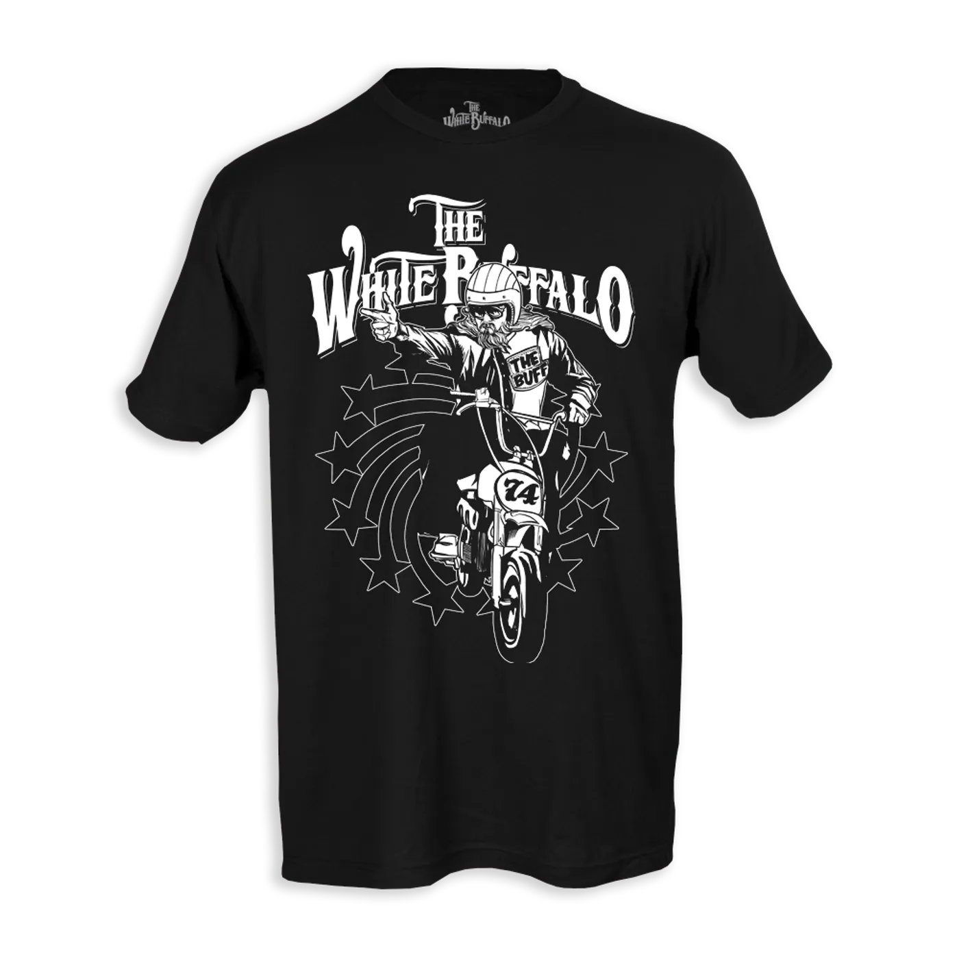 The White Buffalo The Buff Black T-Shirt