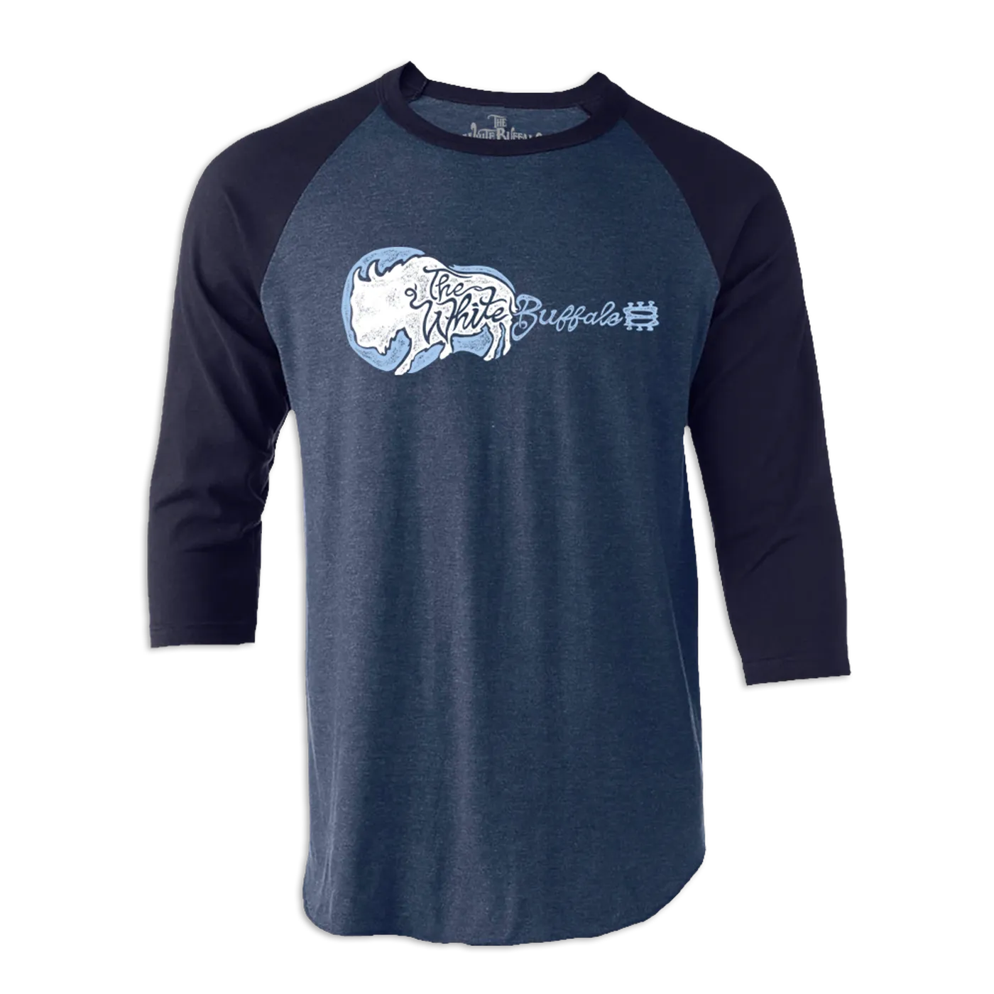 The White Buffalo Patreon Winner Navy Baseball Shirt