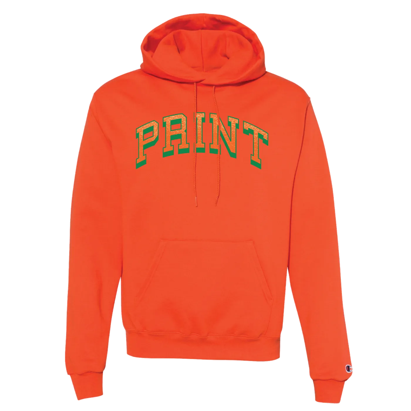Larry June PRINT Hoodie (Orange)