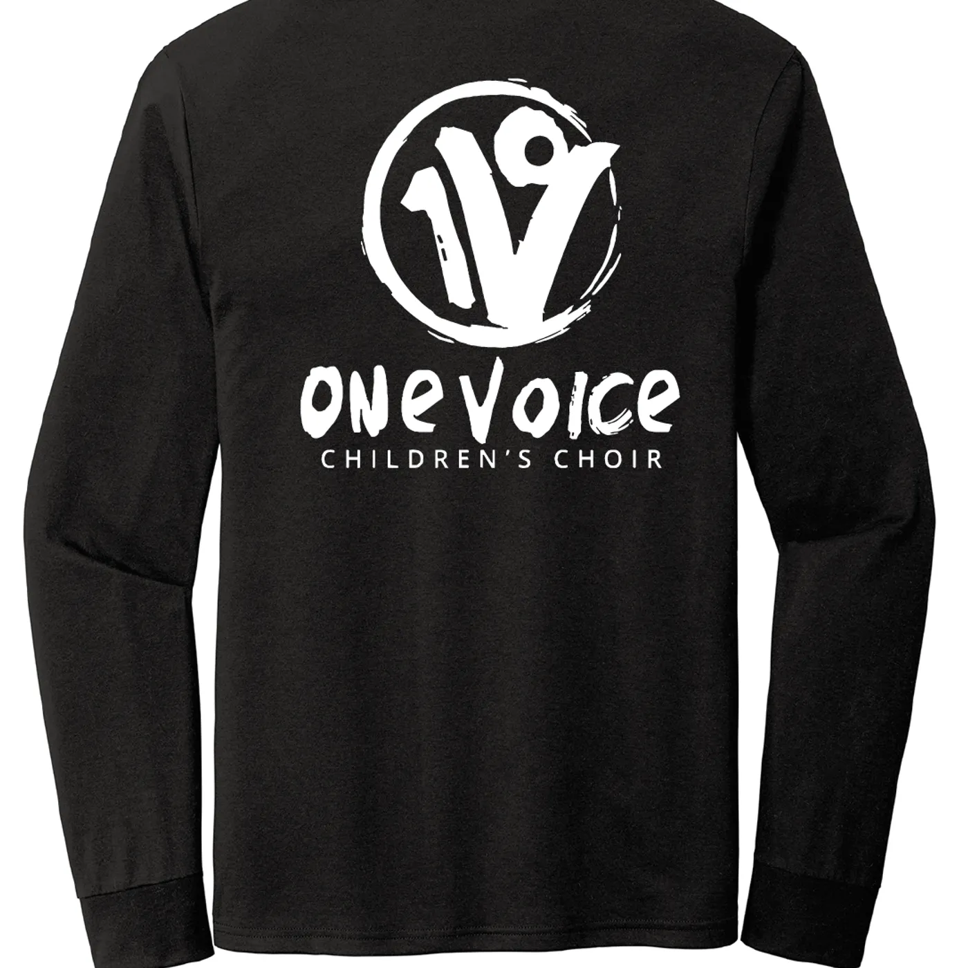One Voice Children's Choir Black Long Sleeve Shirt
