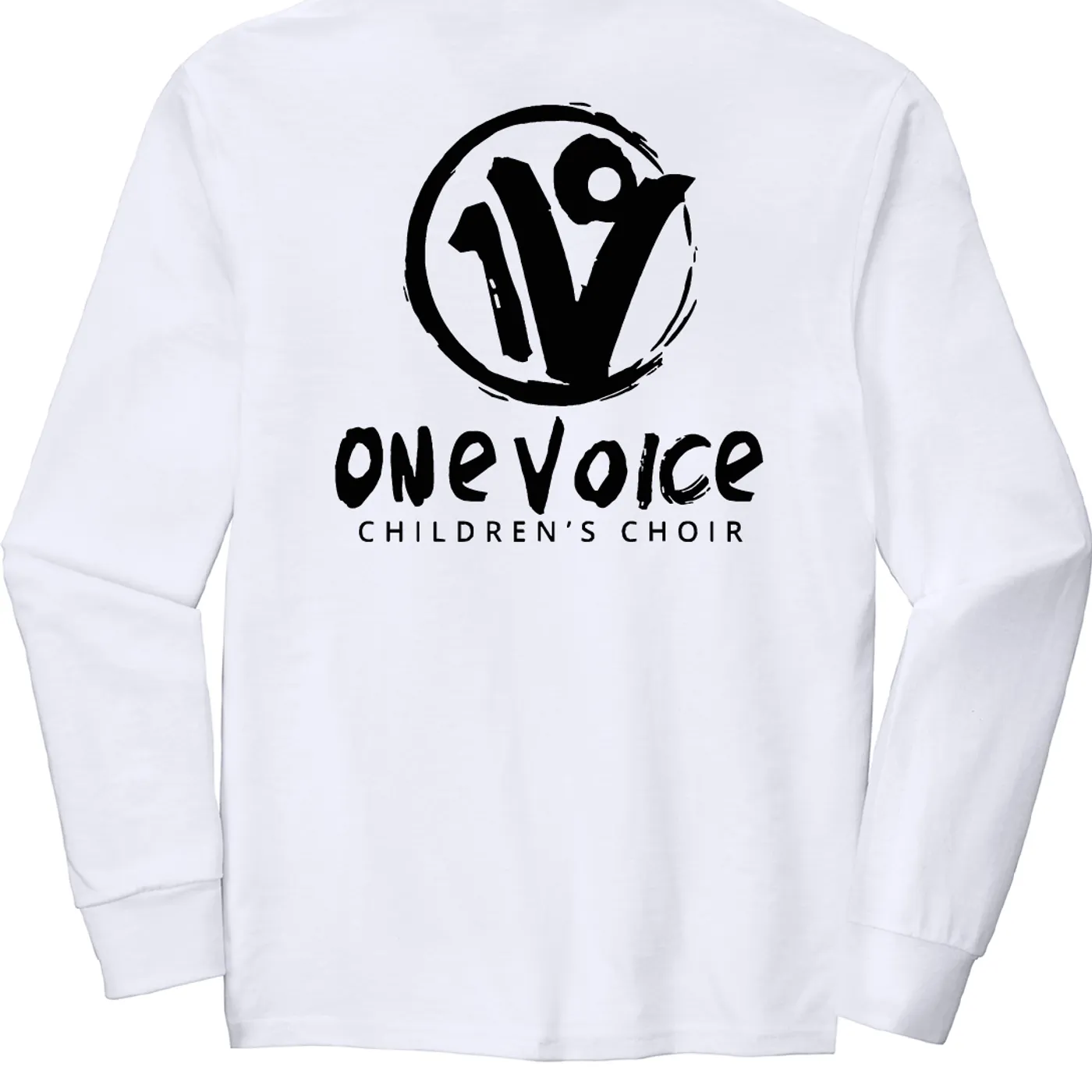 One Voice Children's Choir White Long Sleeve Shirt