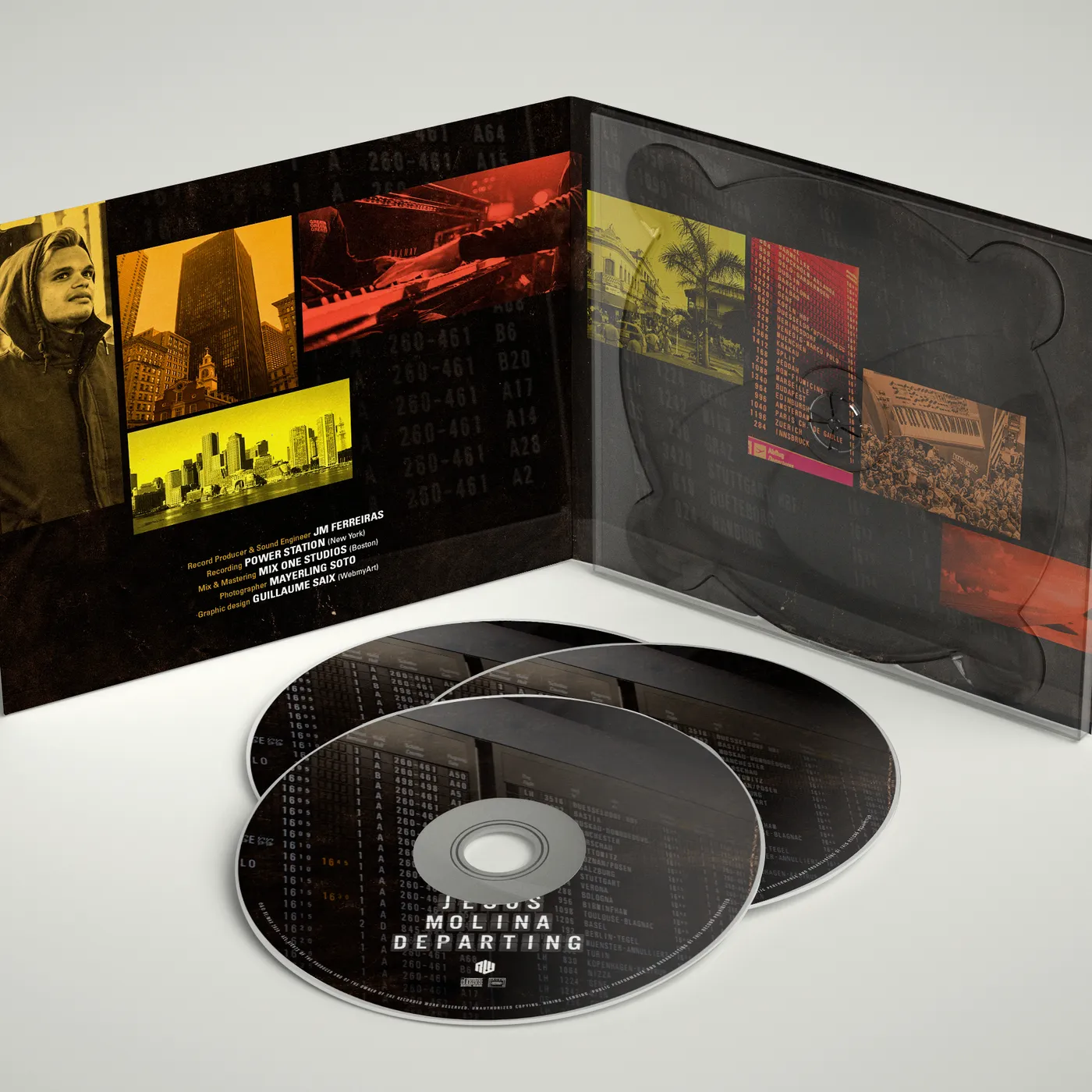 Jesus Molina Departing - Digipack