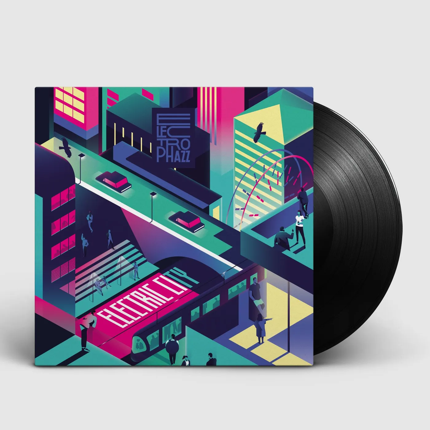 "Electric City" - Vinyl Album - ELECTROPHAZZ