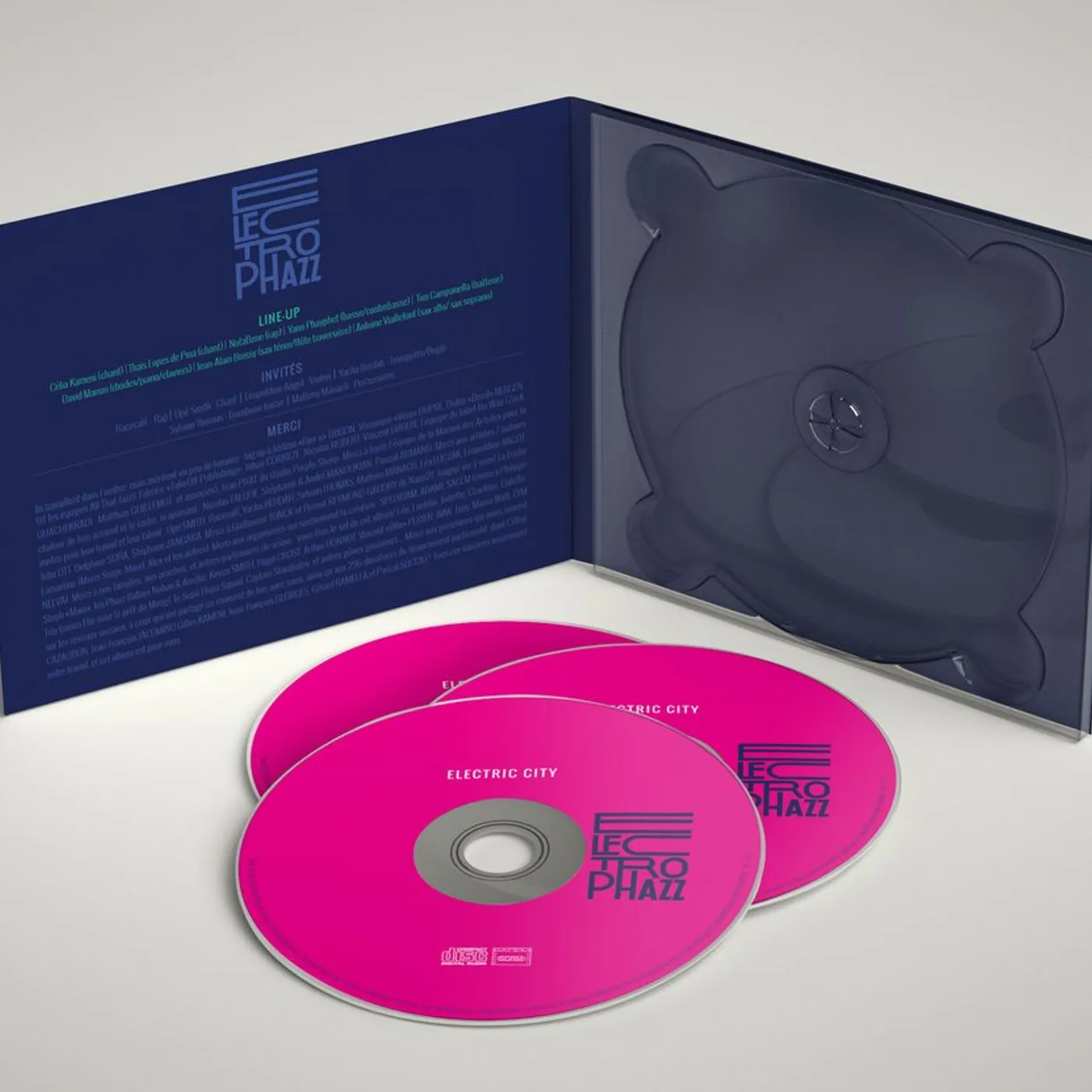 "Electric City" - Cd Album - ELECTROPHAZZ