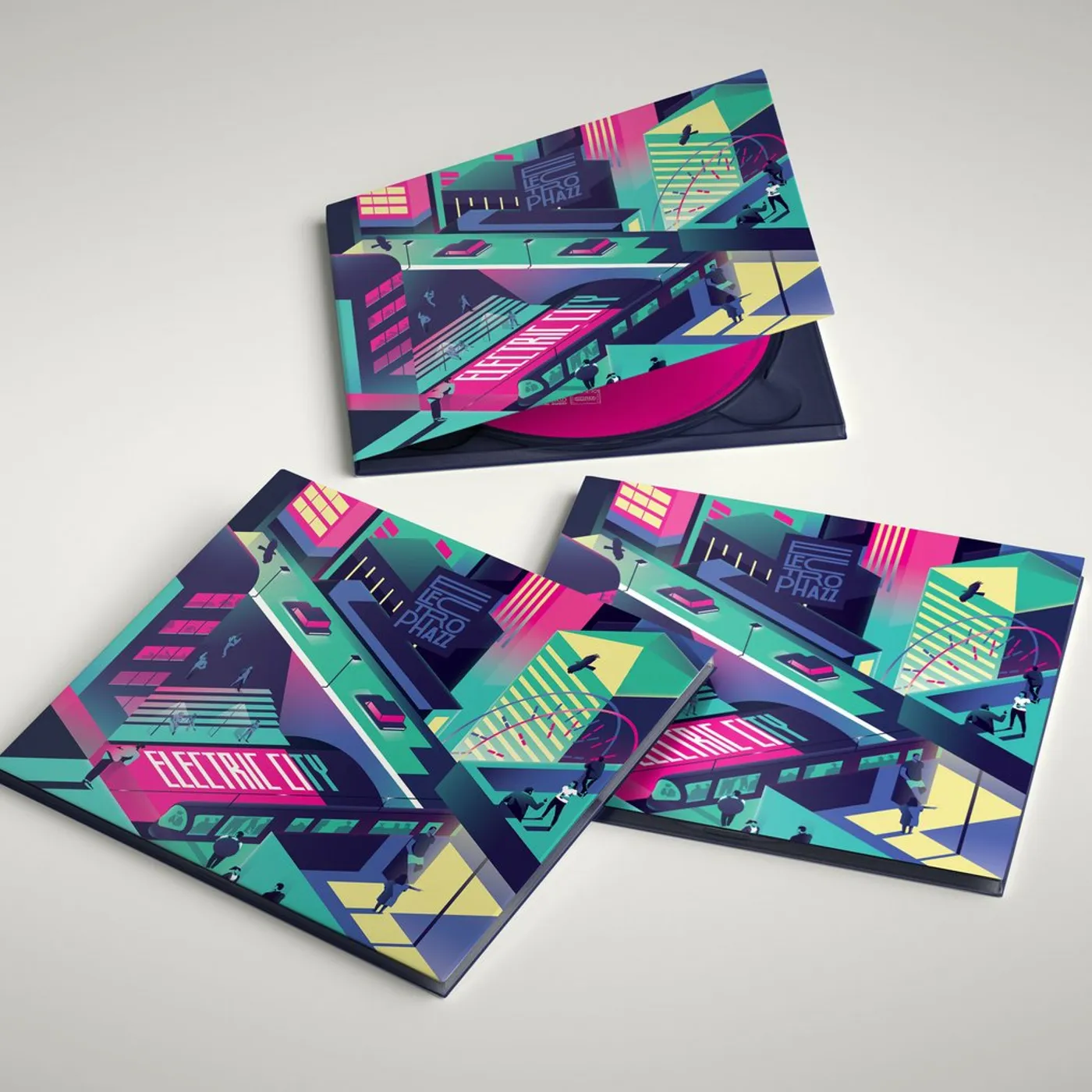 "Electric City" - Cd Album - ELECTROPHAZZ