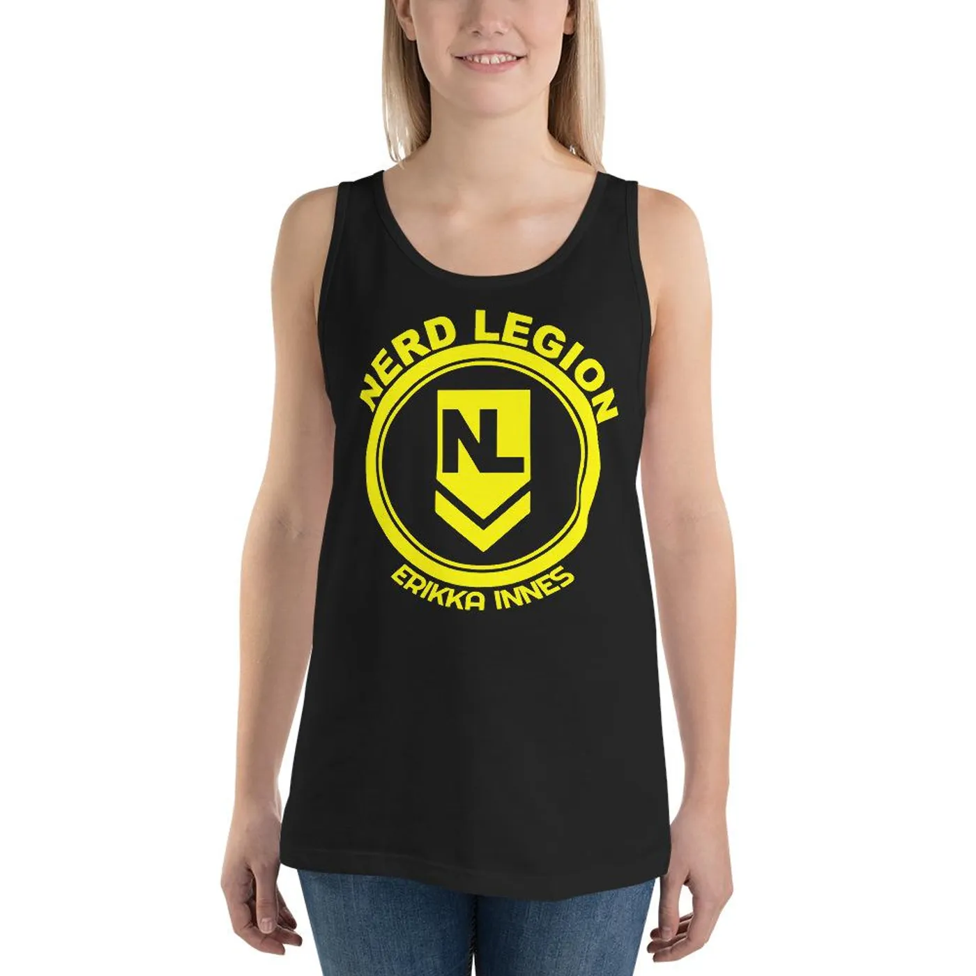 Erikka Innes (Unisex) Nerd Legion Tank Top