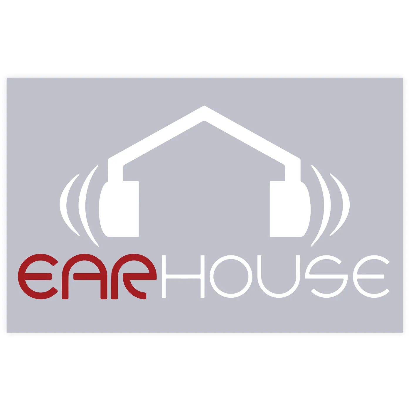 Krizz Kaliko EH 6 Inch White & Red Vinyl-Sticker