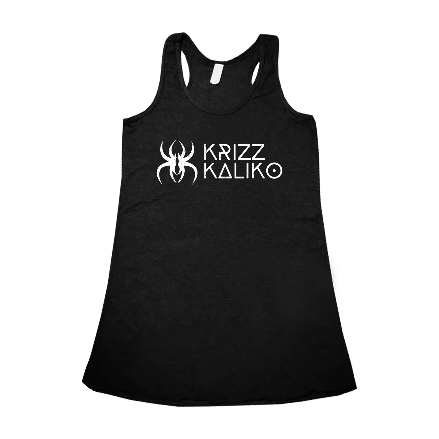 Krizz Kaliko Spider K Logo Women's Racer Back Tank