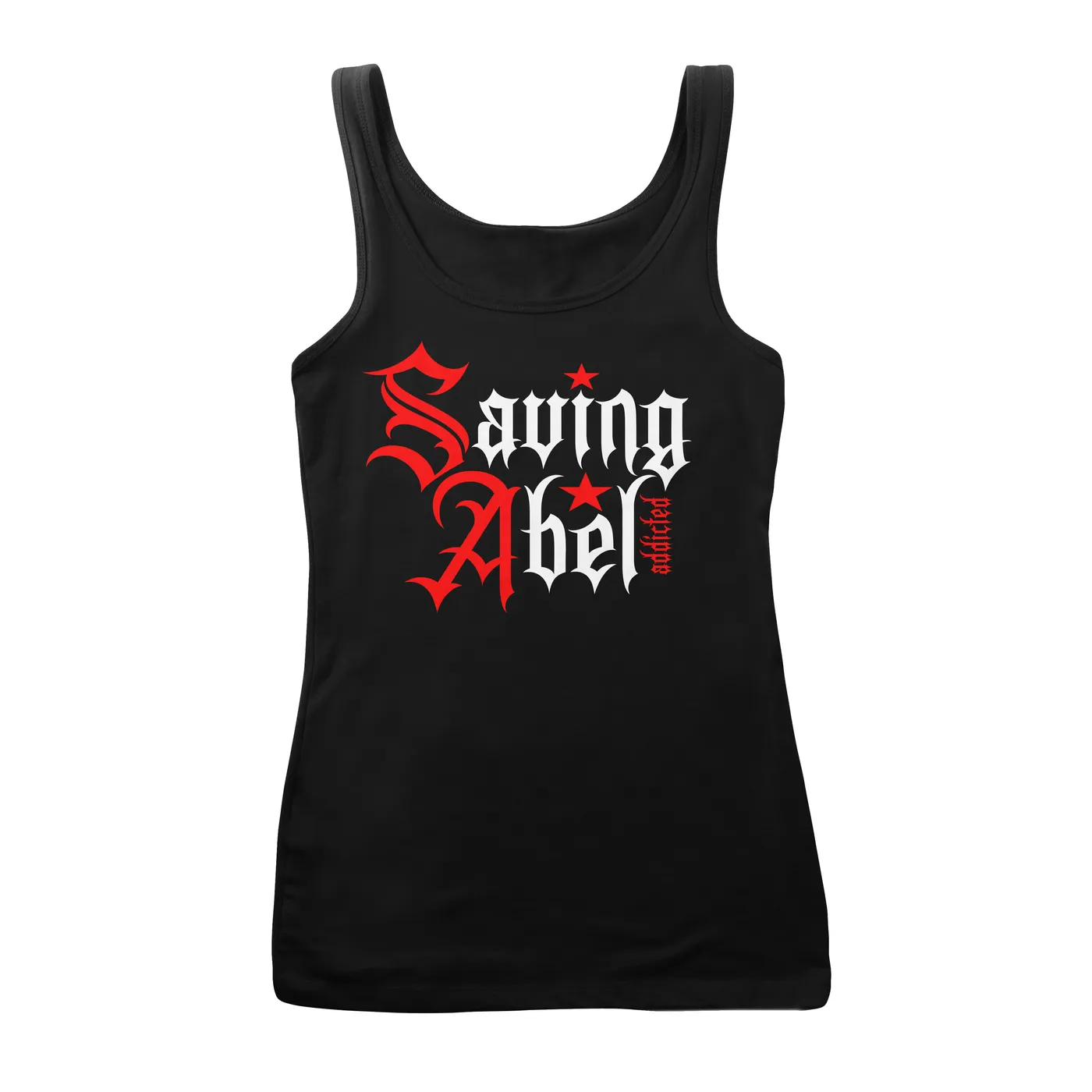 Woman's Saving Abel Star Logo Addicted TANK