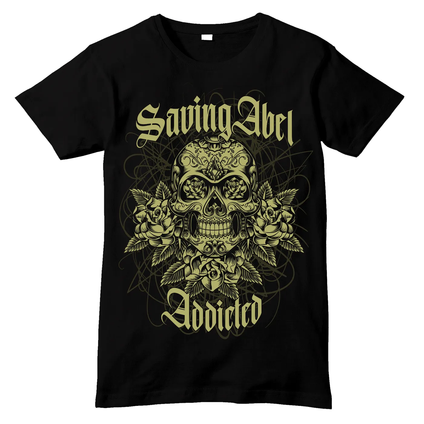 Saving Abel Skull Addicted Shirt