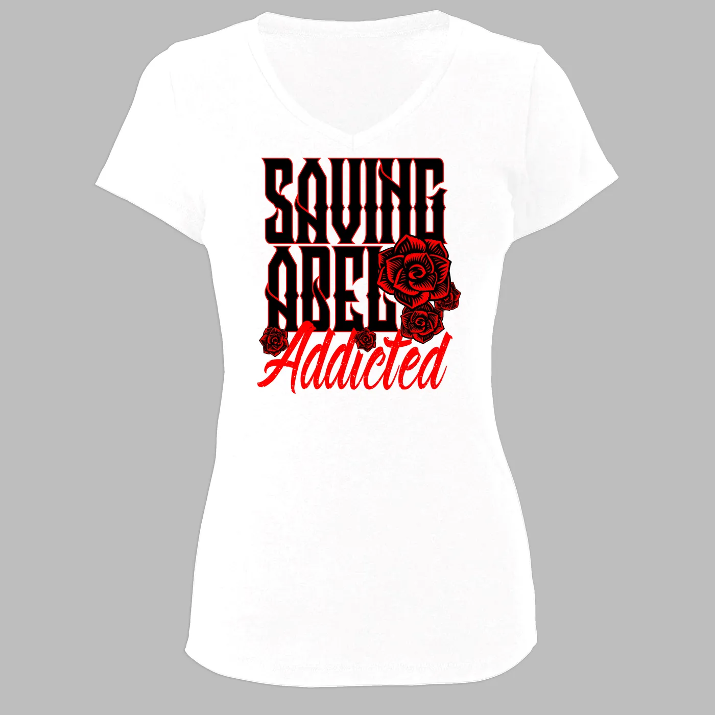 Woman's Saving Abel Addicted Rose Shirt