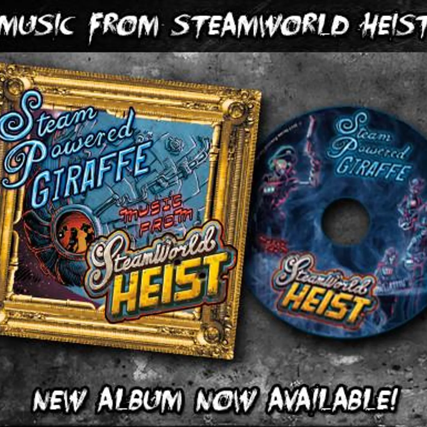 Steam Powered Giraffe Music From SteamWorld Heist (2015)