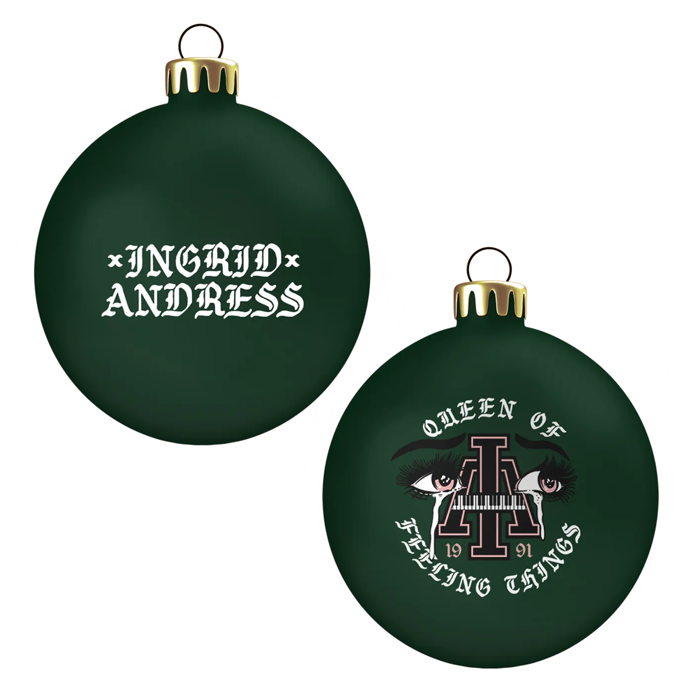 Ingrid Andress Feeling Things Ornament