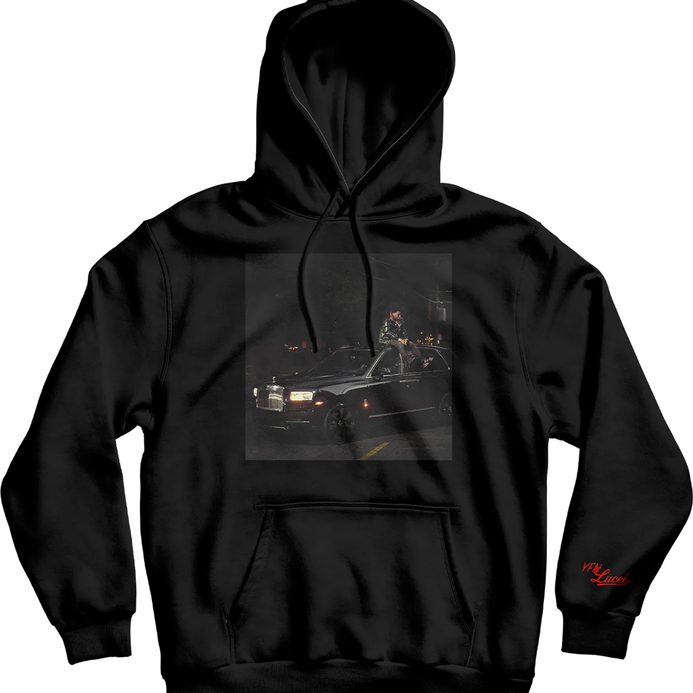 YFN Lucci Wish Me Well Cover Hoodie