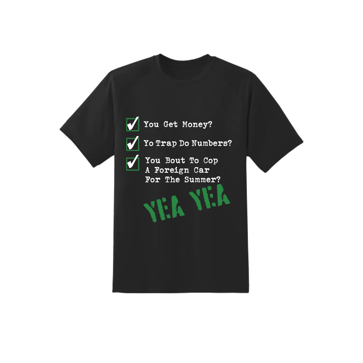 Rubberband OG Yea Yea T-Shirt (Black)