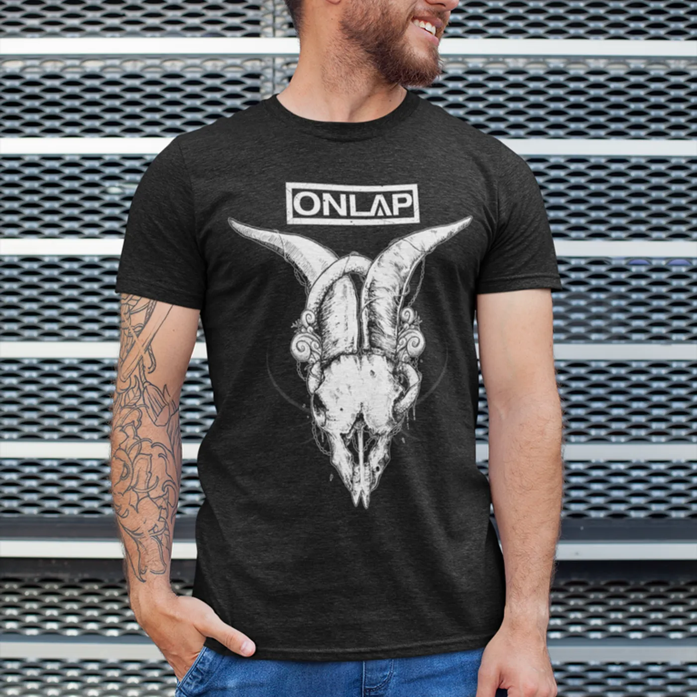 T-shirt ONLAP Crane de bouc
