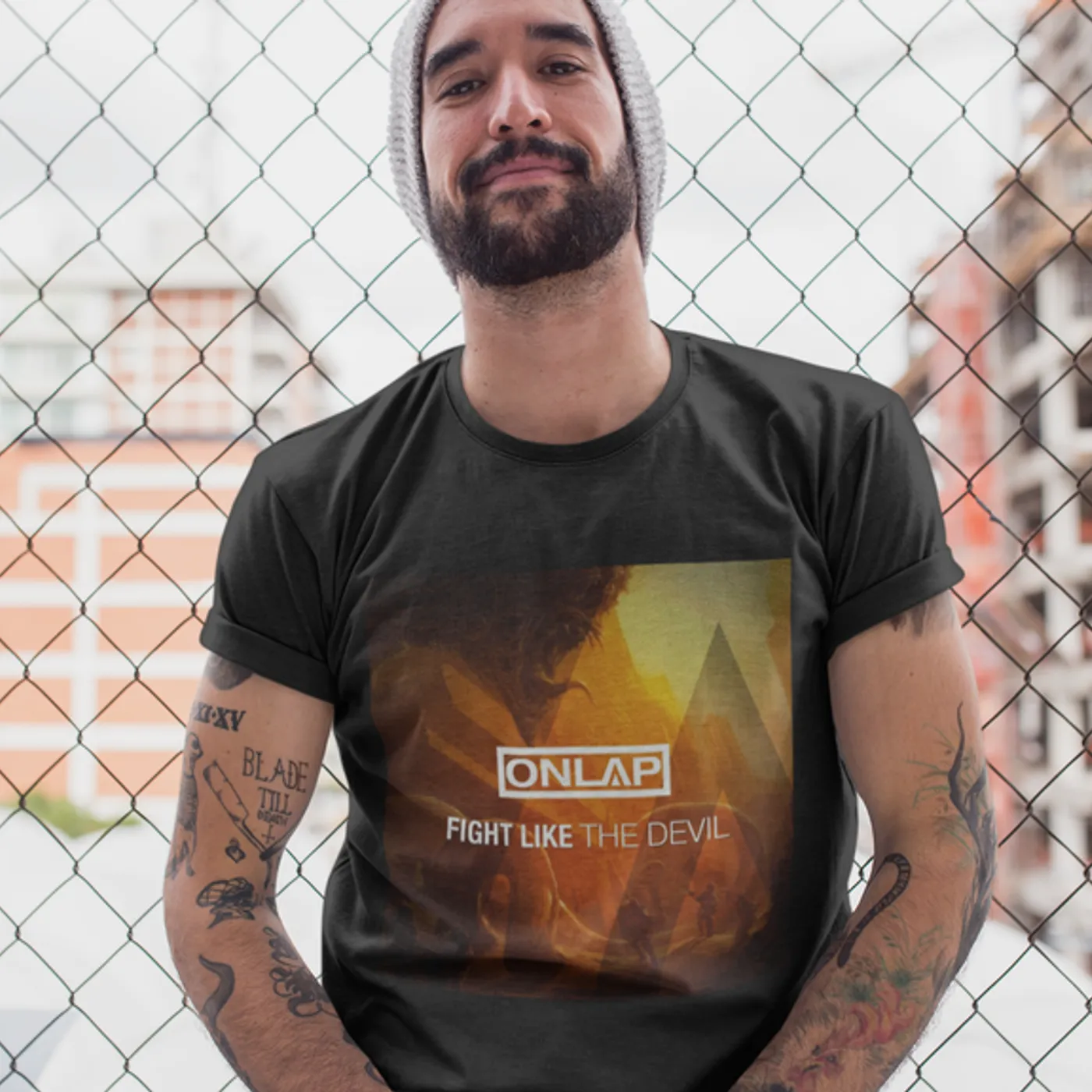 T-shirt ONLAP "Fight Like the Devil"