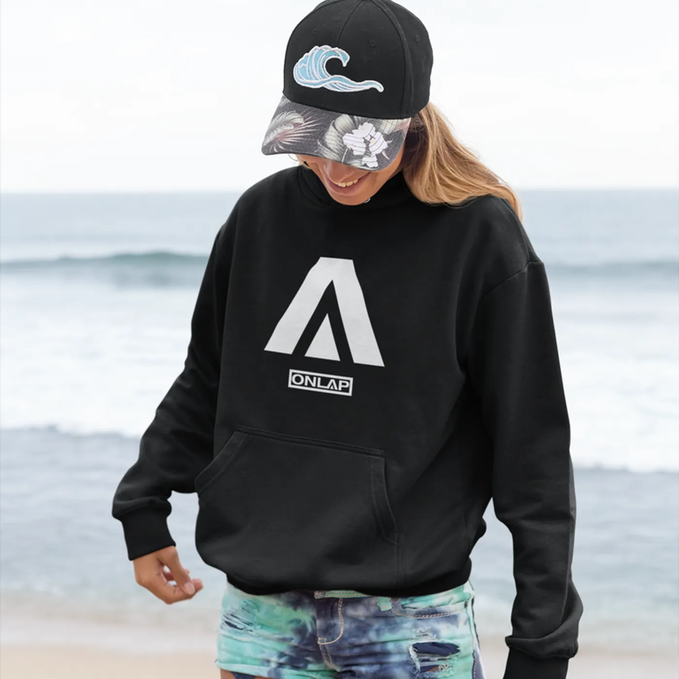 Sweat à capuche ONLAP Δ