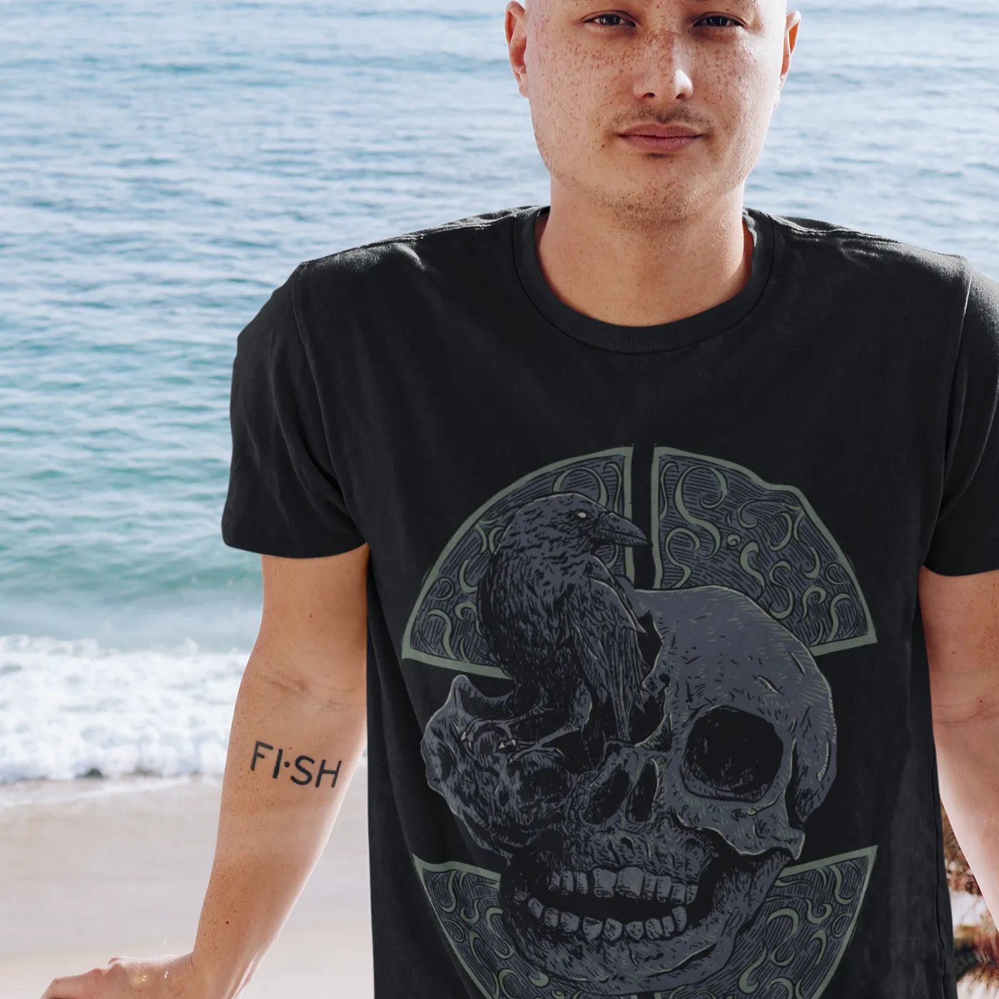 Onlap T-shirt Dead & Crow