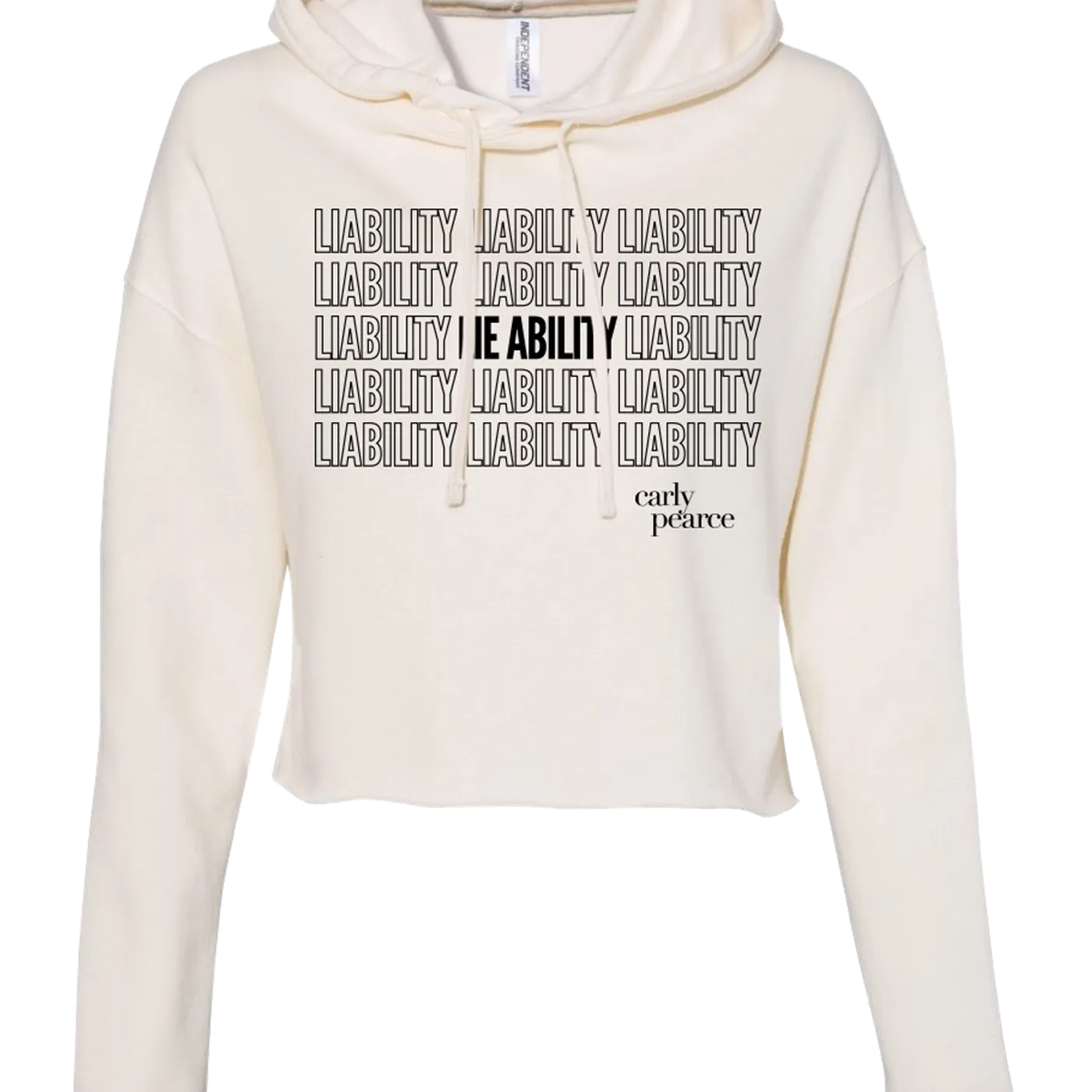 Carly Pearce Liability Cropped Hoodie